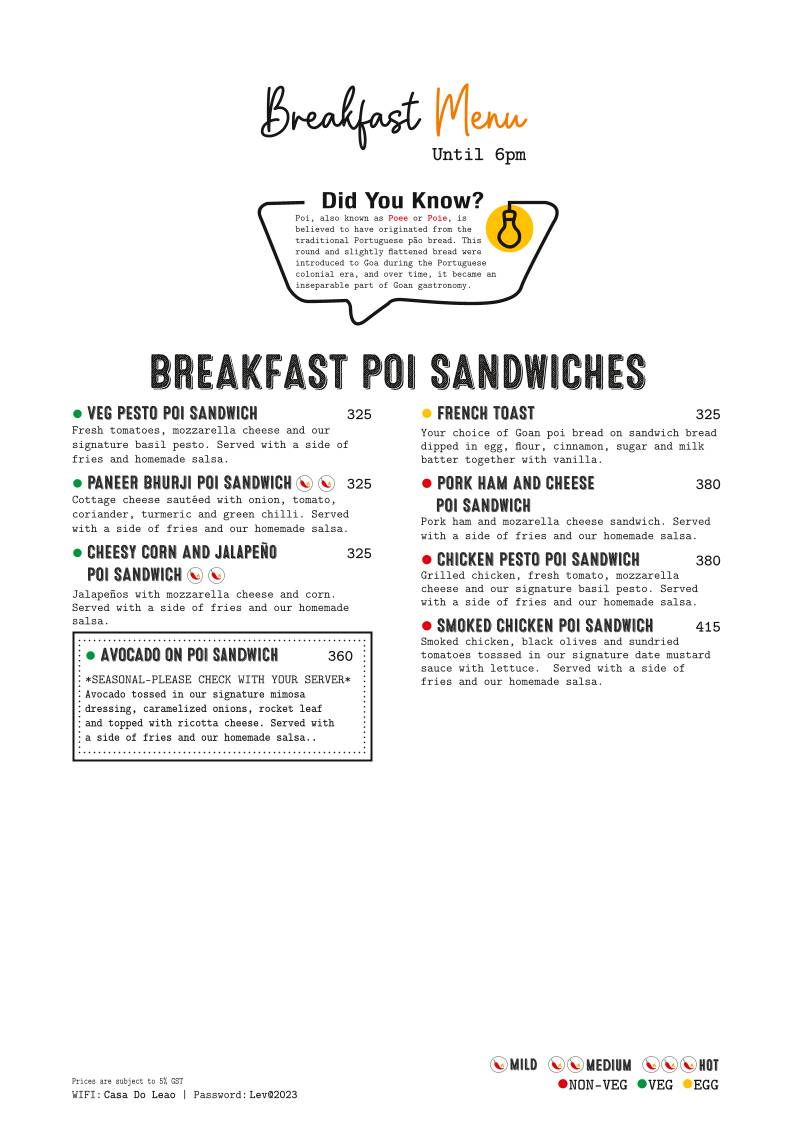 Leão [Roadhouse] Pizzeria Family Restaurant & Bar menu