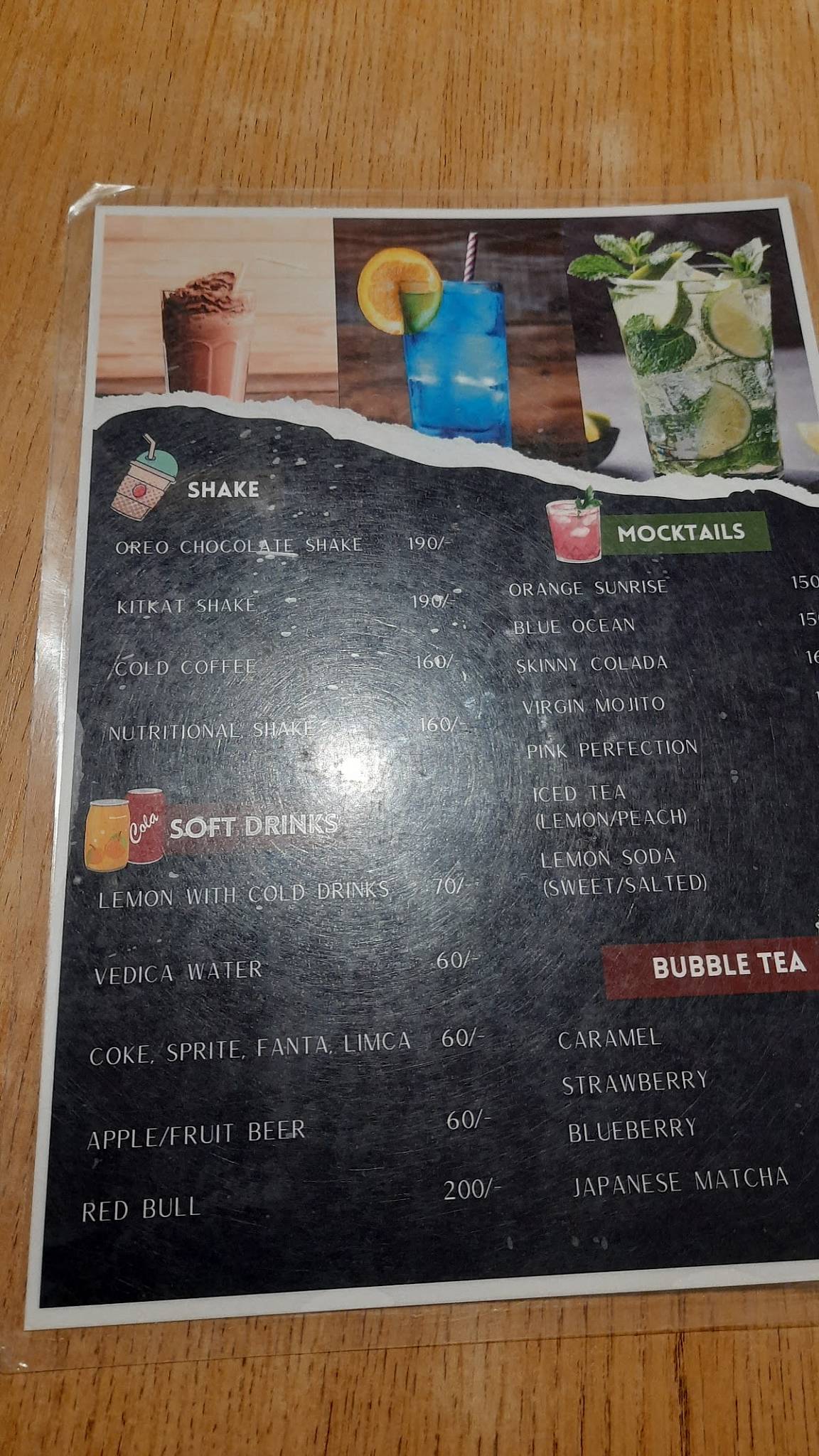 Gangnam korean restaurant menu