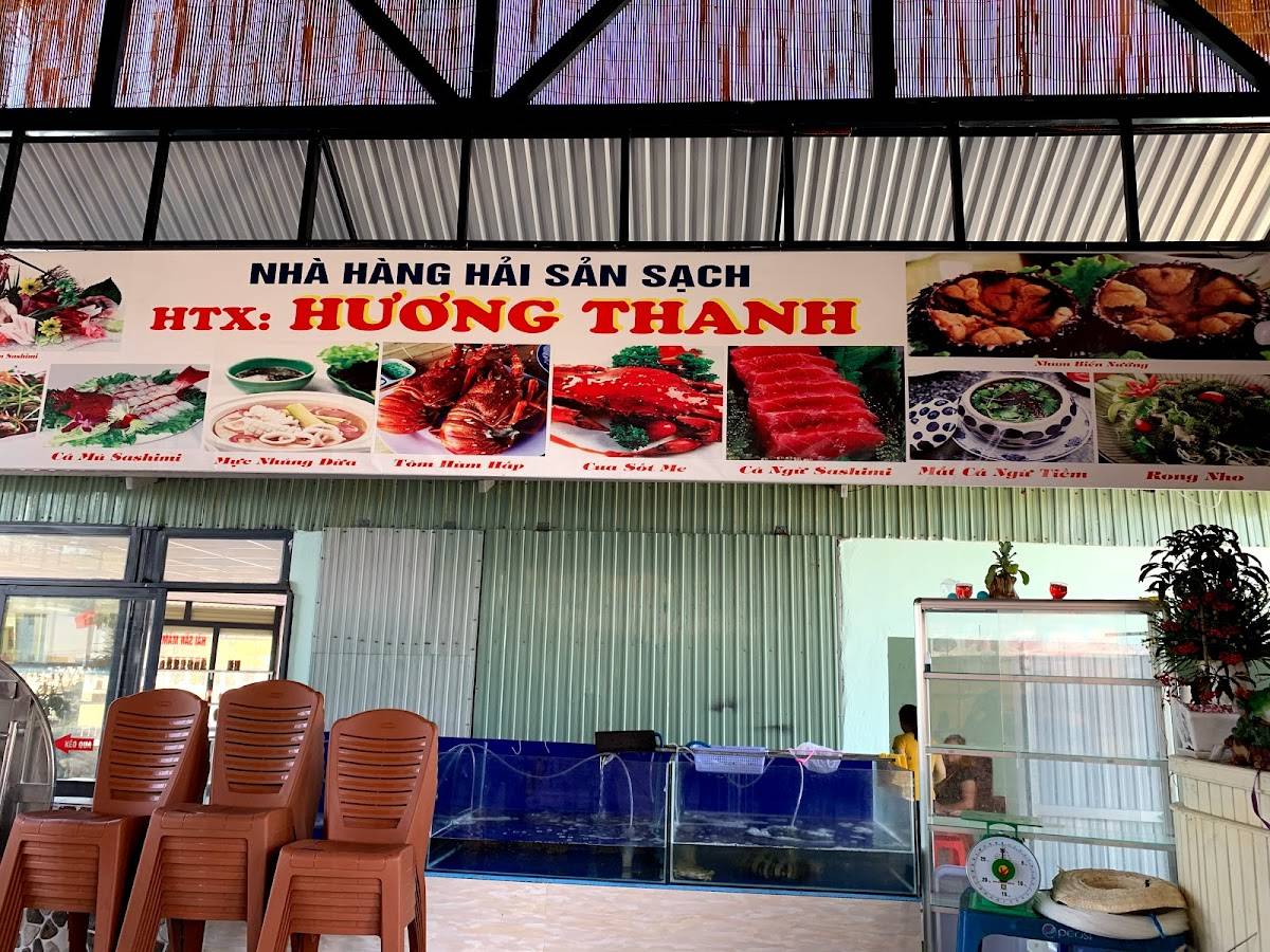 Menu at Nhà hàng hải sản sạch Hương Thanh restaurant, Qui Nhơn
