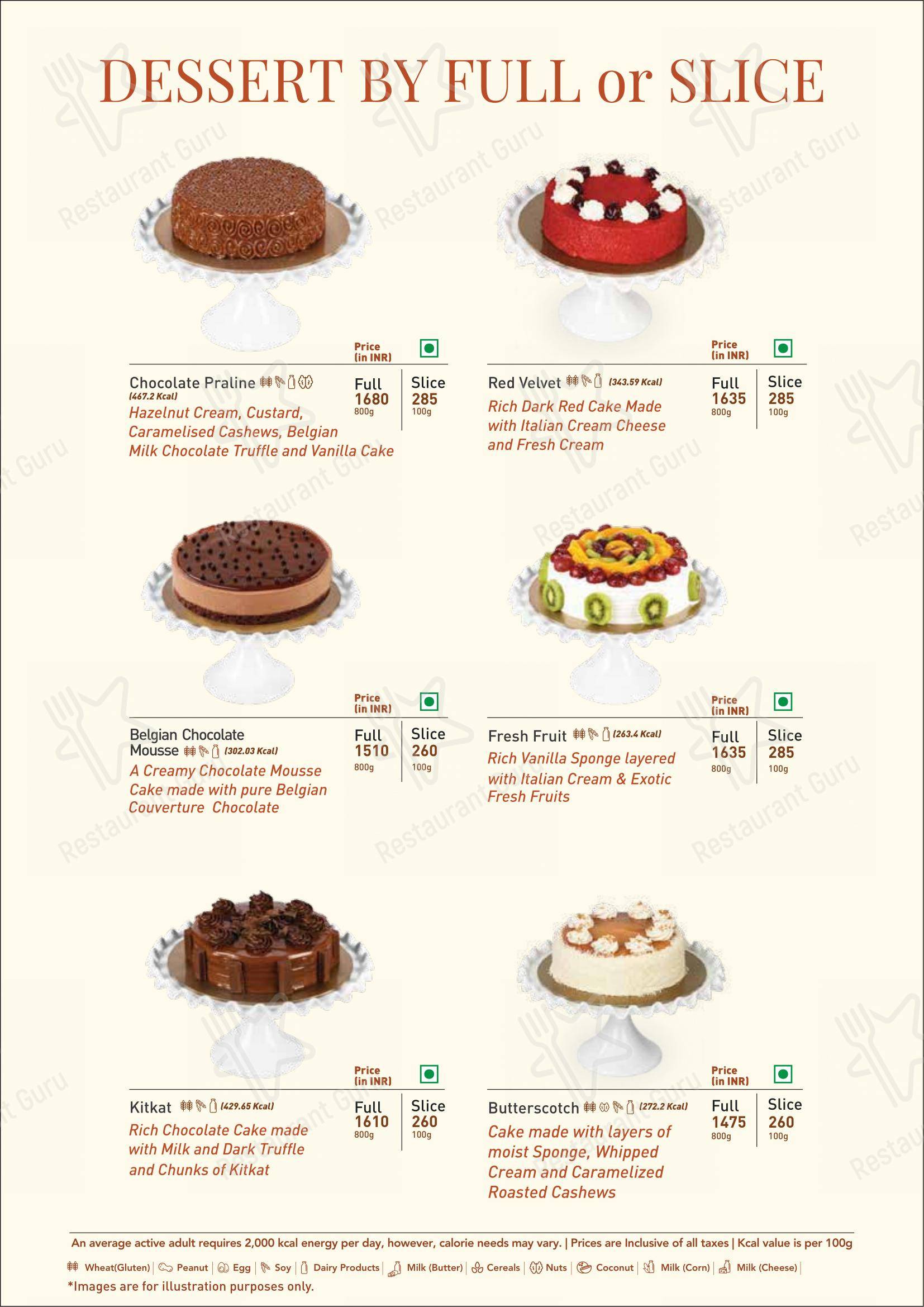 Nik Bakers Sun View - Menu bar