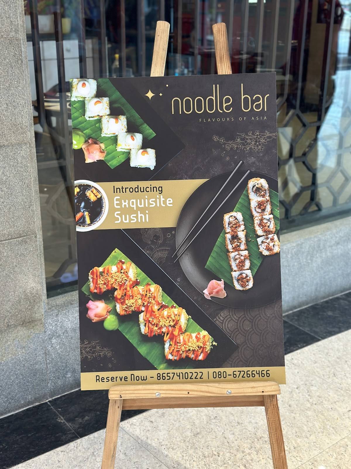 Noodle Bar menu