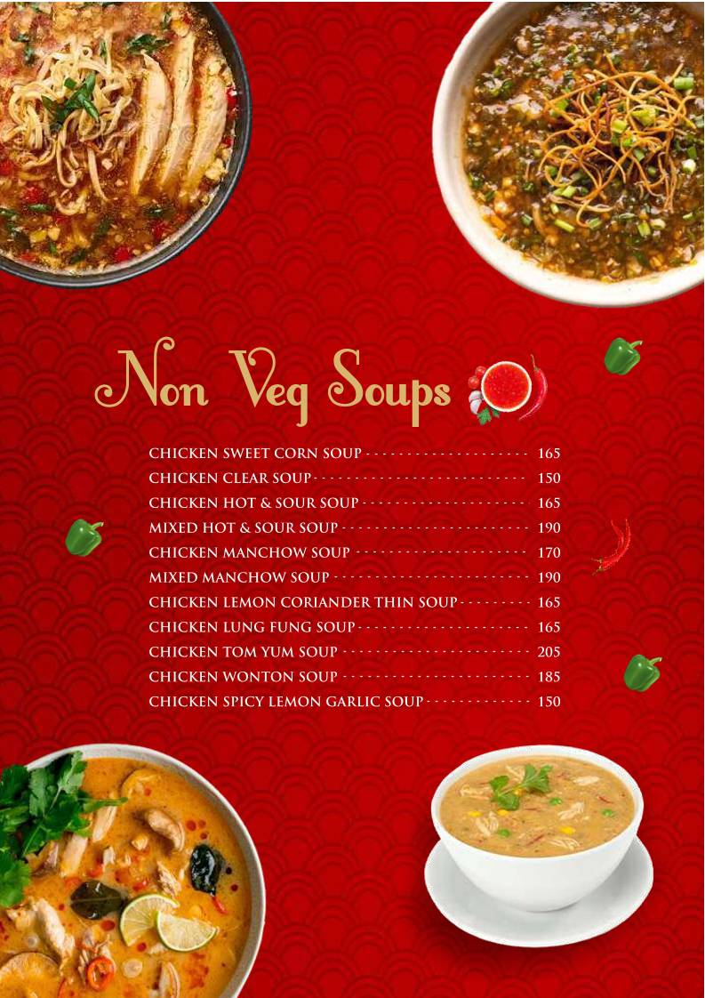 Noodle & Spice menu