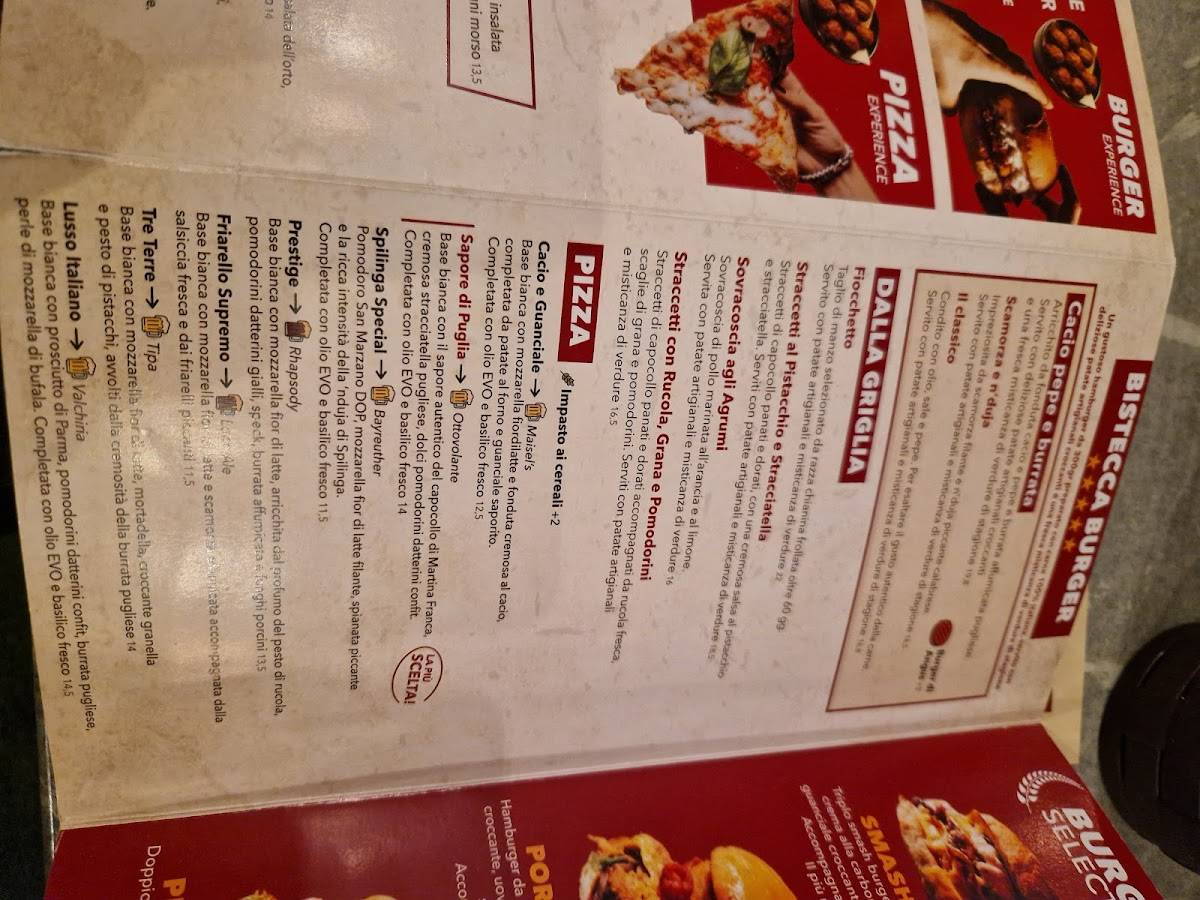Menu di Noolas 