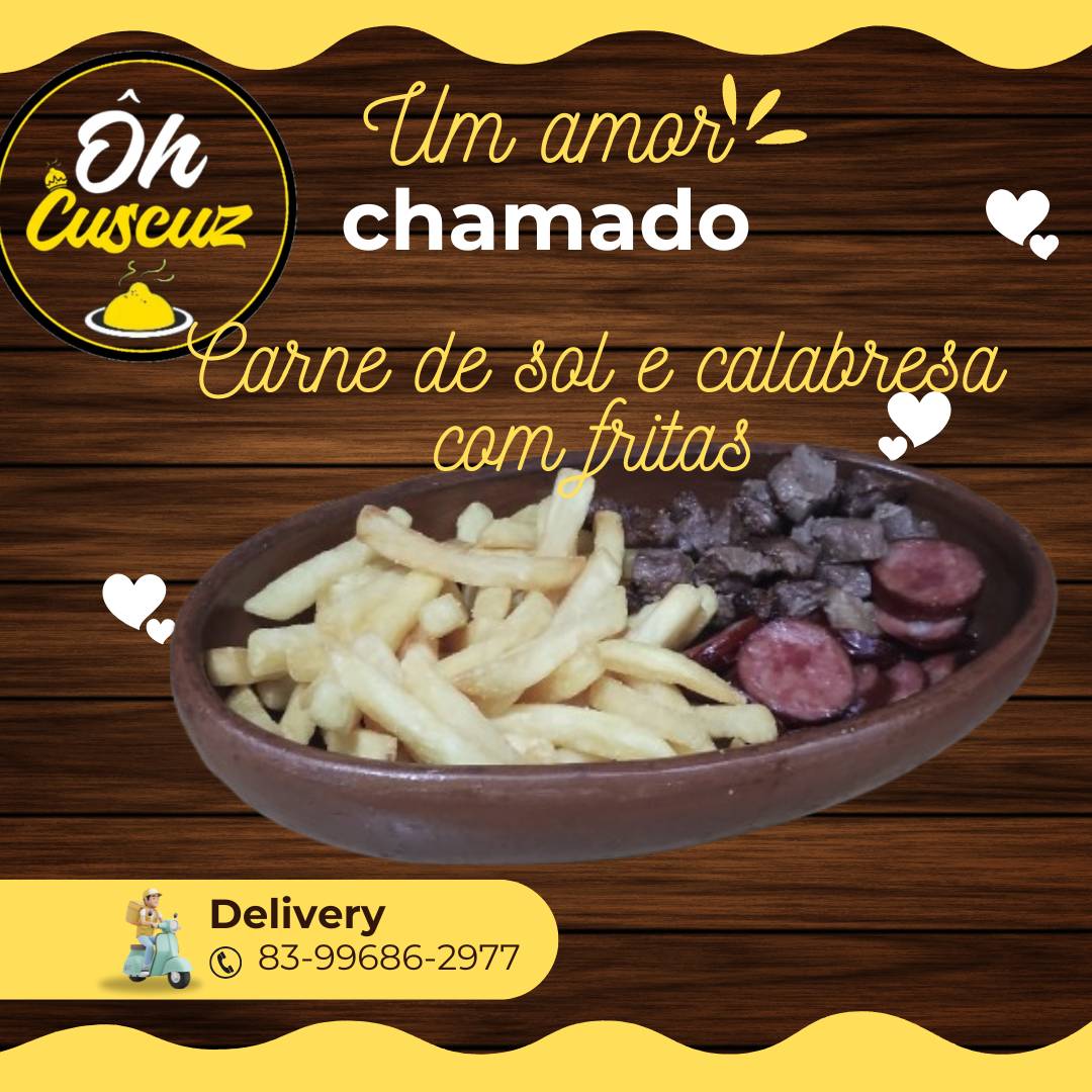 Oh cuscuz cardápio
