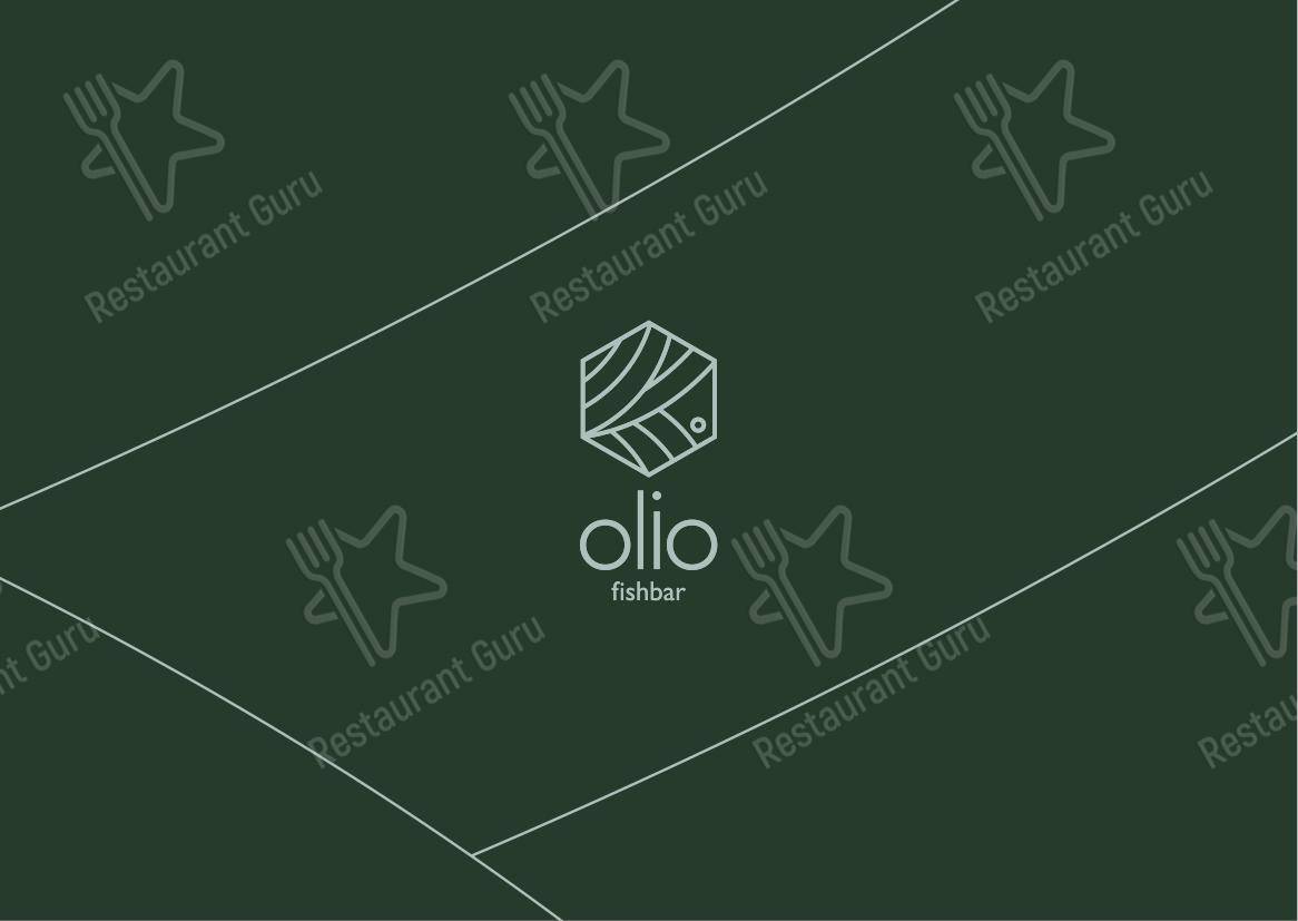 Основное меню per Olio fishbar ristorante