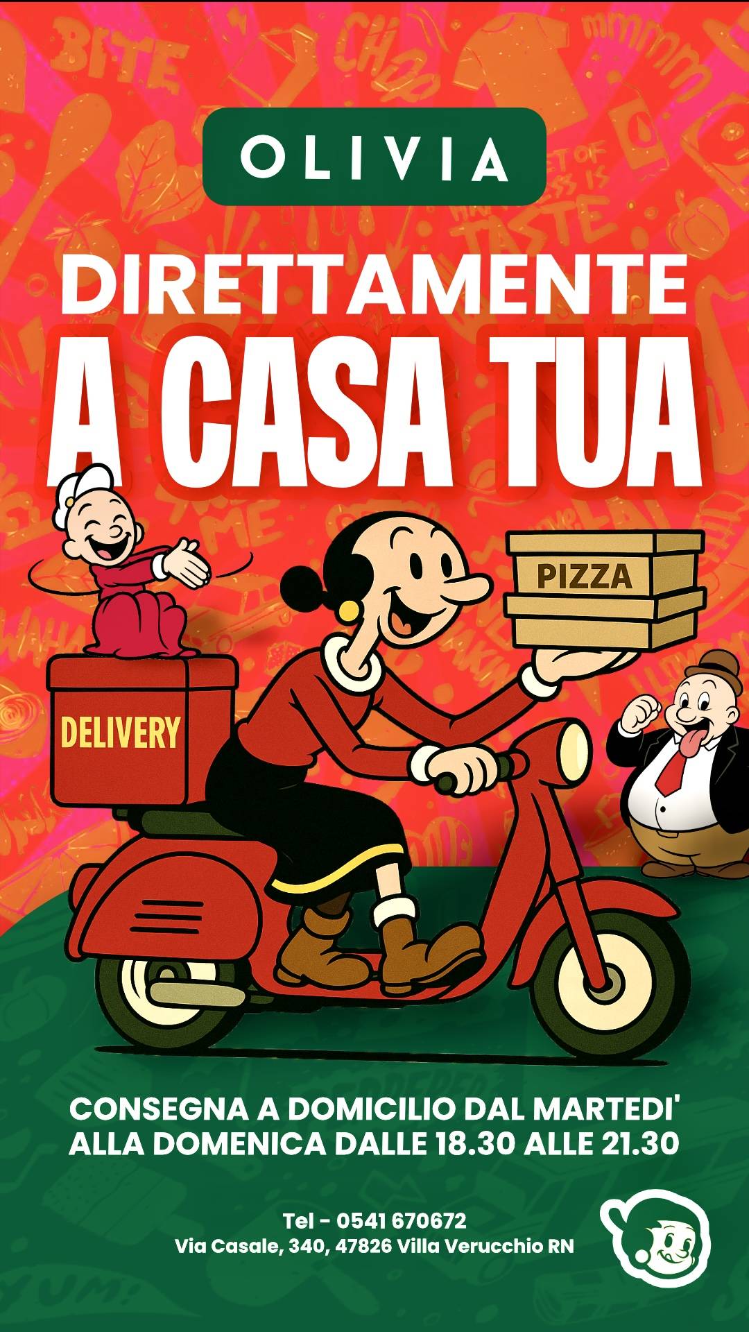 Menu di Olivia Pizza & Dintorni 