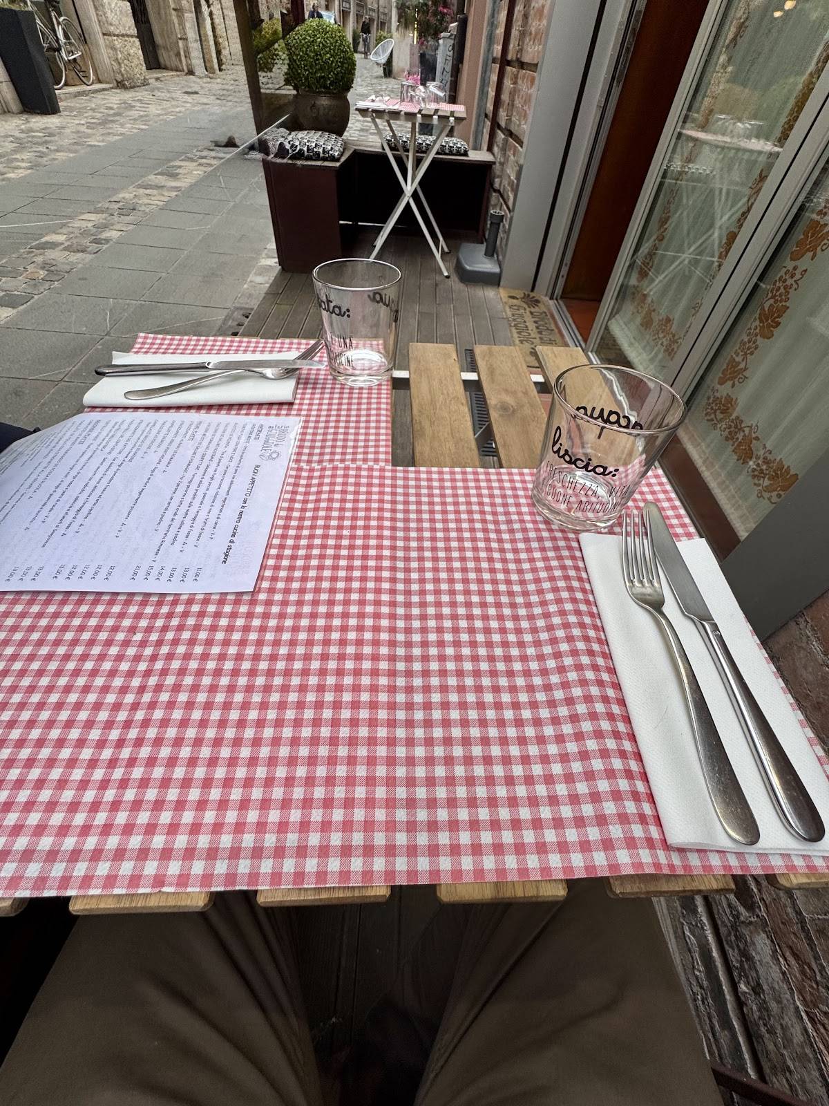 Menu di Osteria Brodo di Giuggiole 