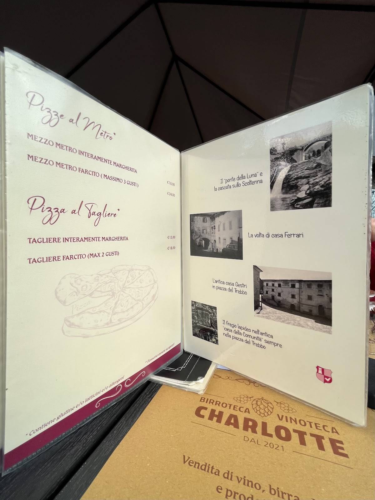 Menu di Osteria Del Trebbo 