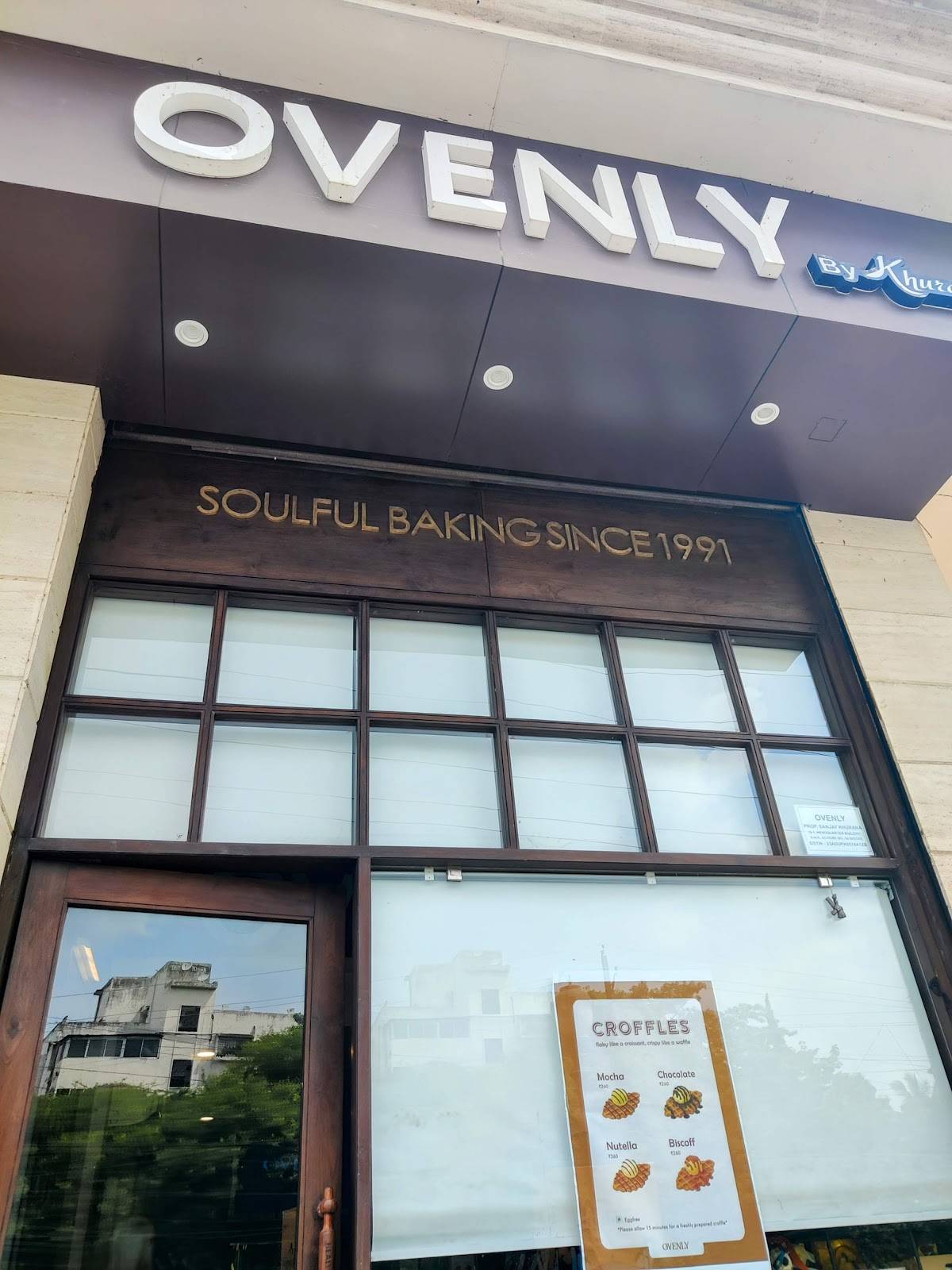 Ovenly menu