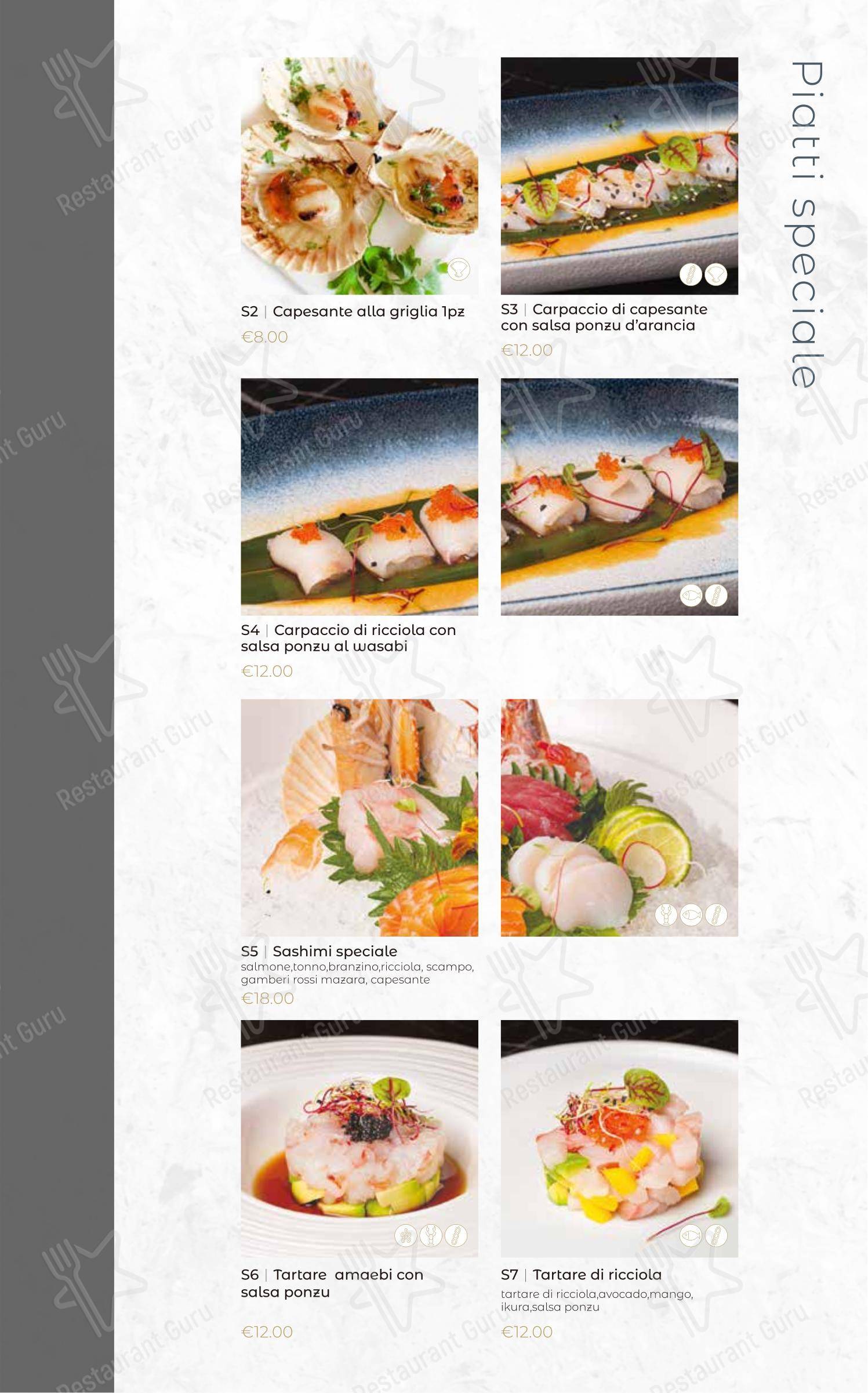 Menu bar per Oya Sushi Rovigo in Rovigo
