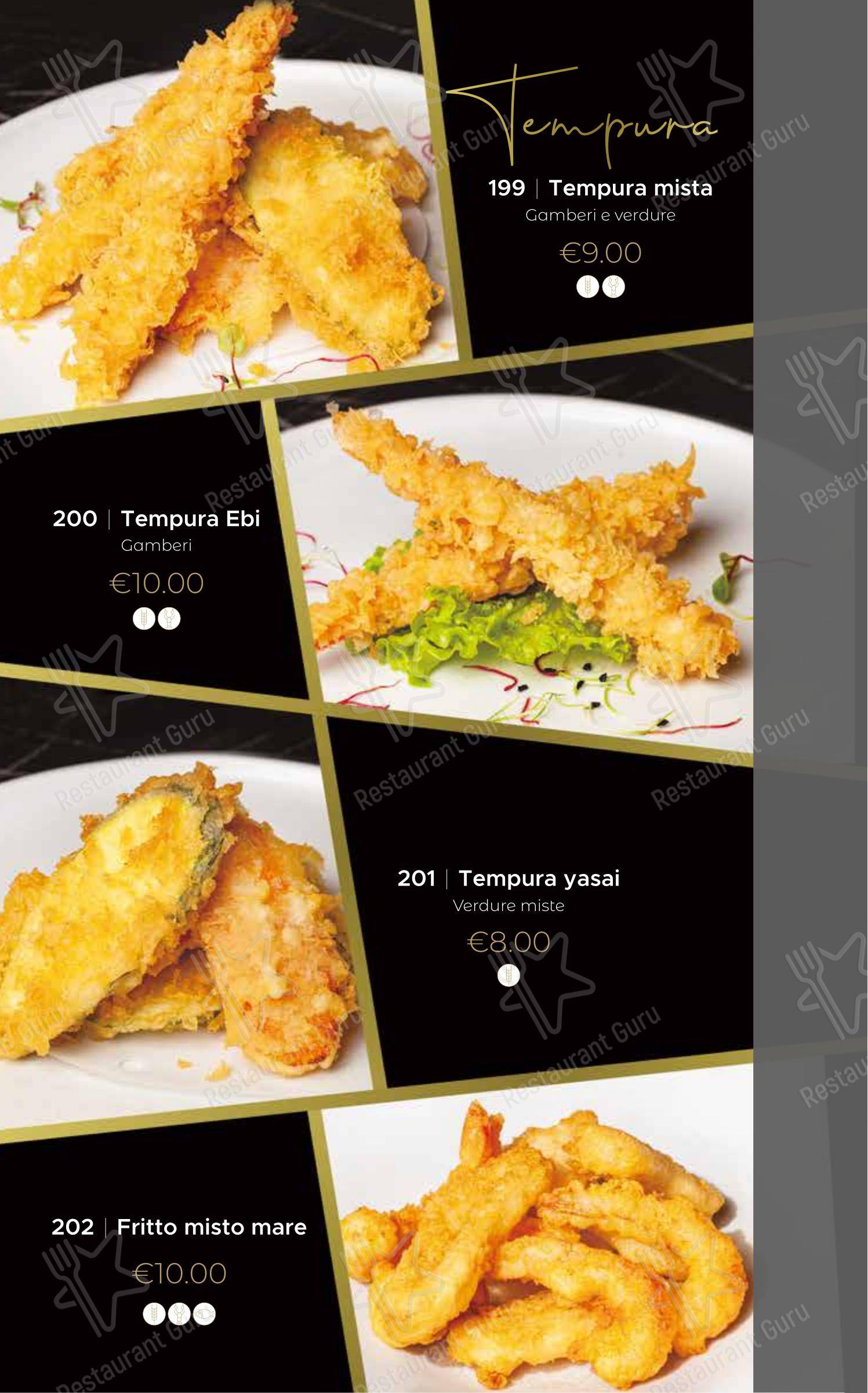 Menu bar per Oya Sushi Rovigo in Rovigo
