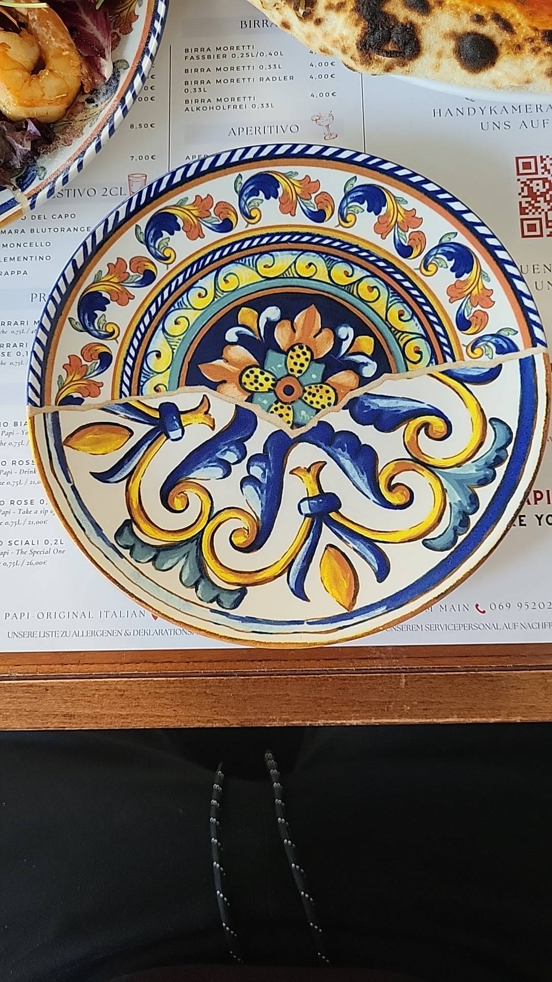 Speisekarte von PAPI-Original Italian pizza, Offenbach am Main