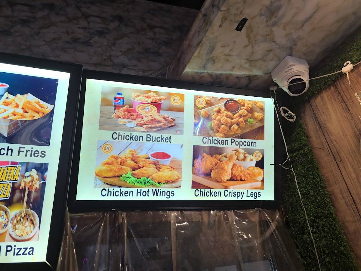 PIZZA PARTY CAFE menu