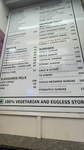 Pasteur Bakery menu