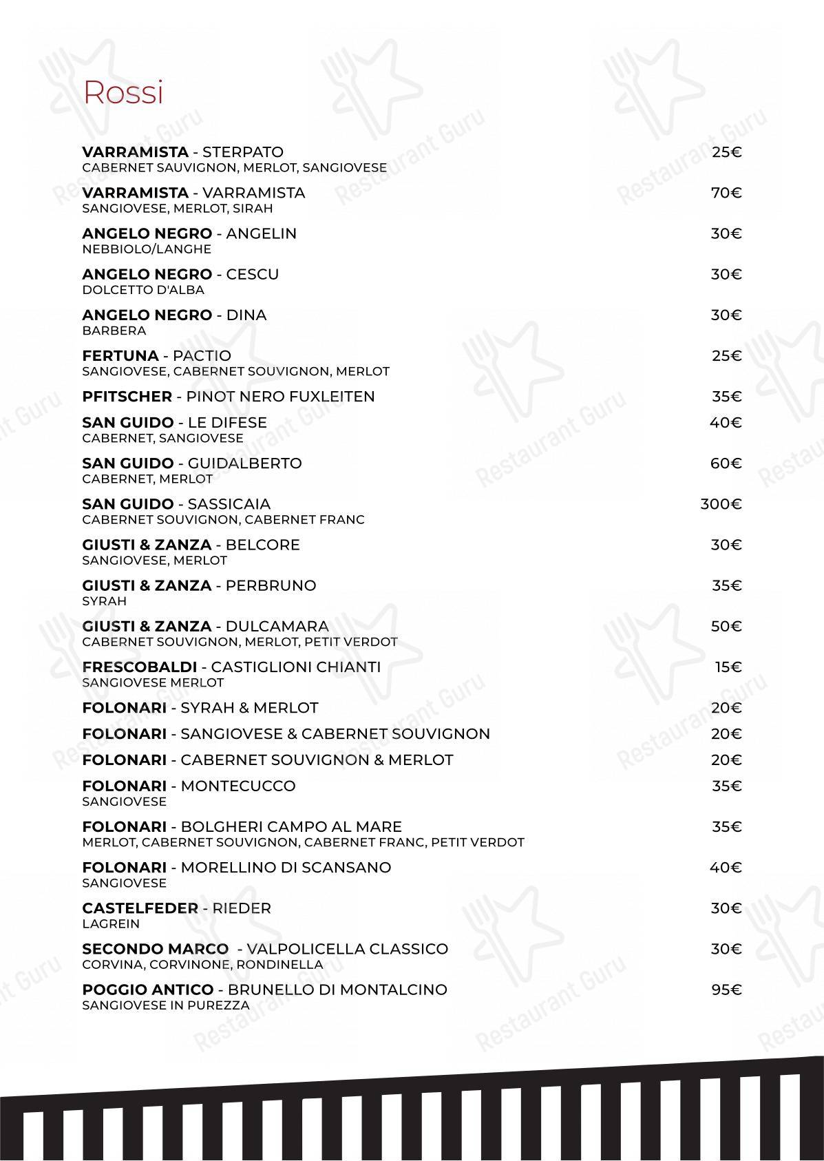 Menu di Pasticceria KALUA - 菜单