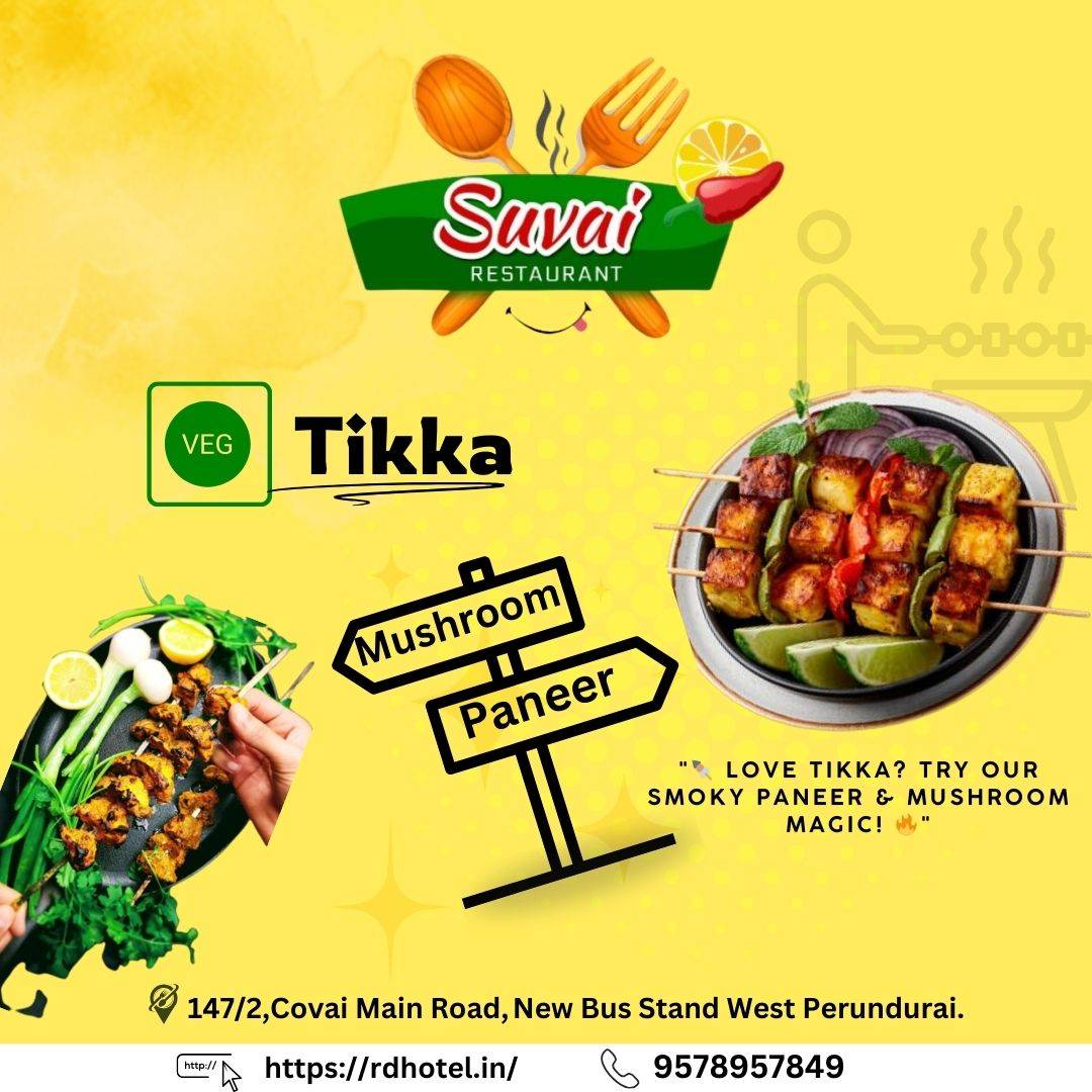 Suvai Restaurant menu