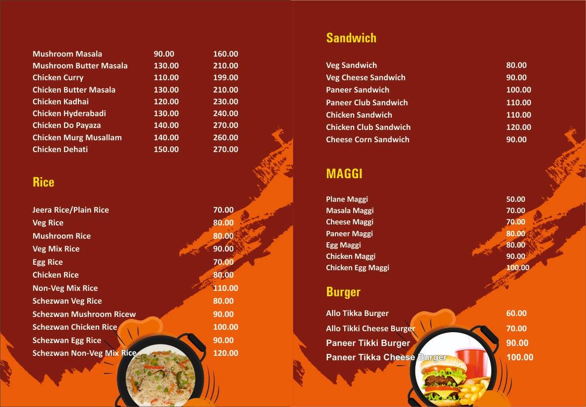 Petpuja menu
