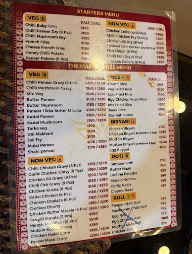 Petuk Cafe & Restaurant menu
