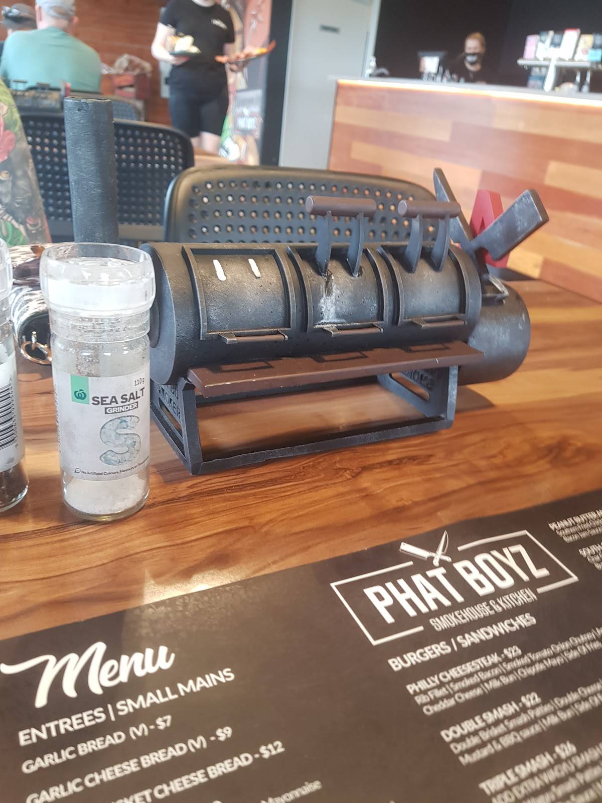 Menu at Phat Boyz Smokehouse and Kitchen restaurant, Walloon