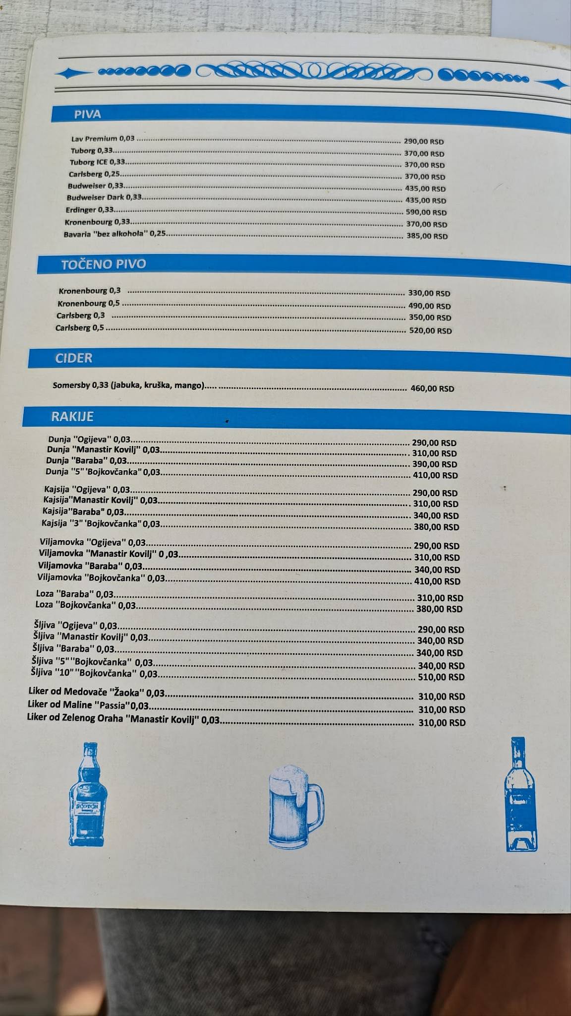Menu de Piknik