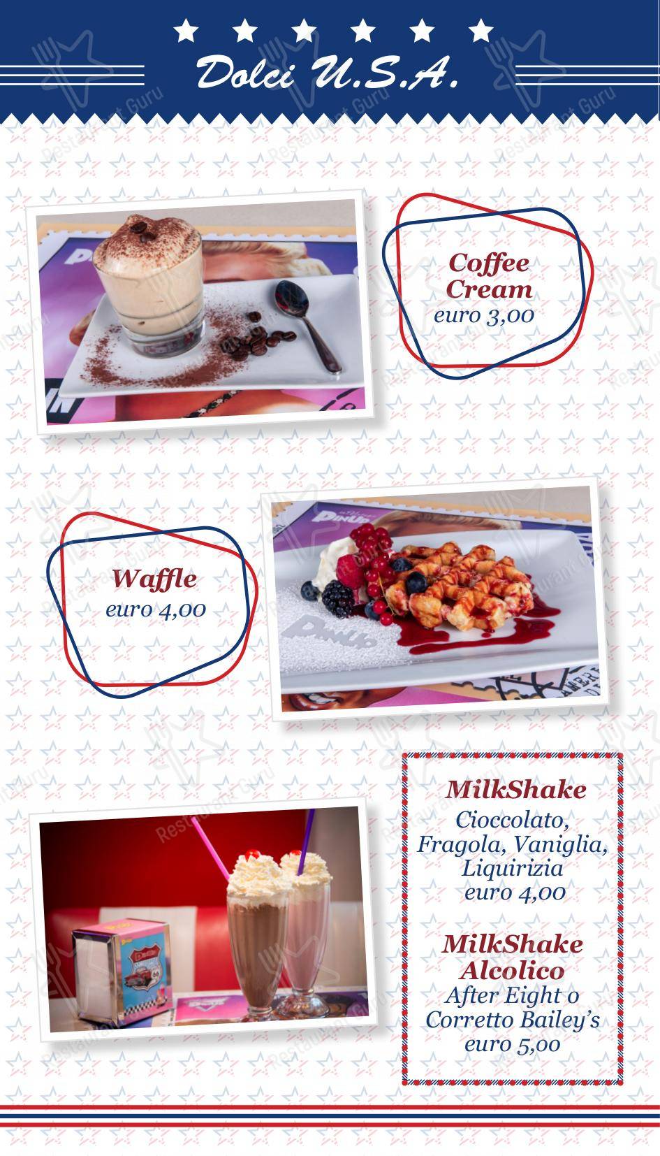 菜单 per PinUp Pub pub & bar