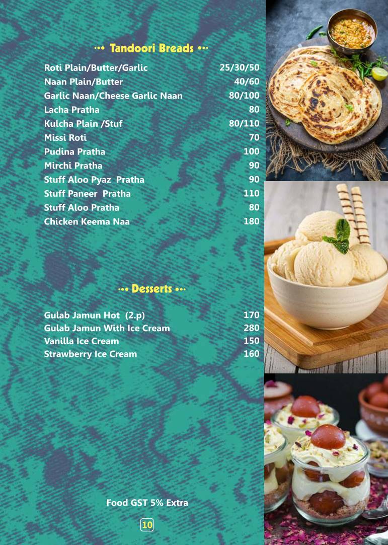 Pinkcafe Bar & Restaurant menu