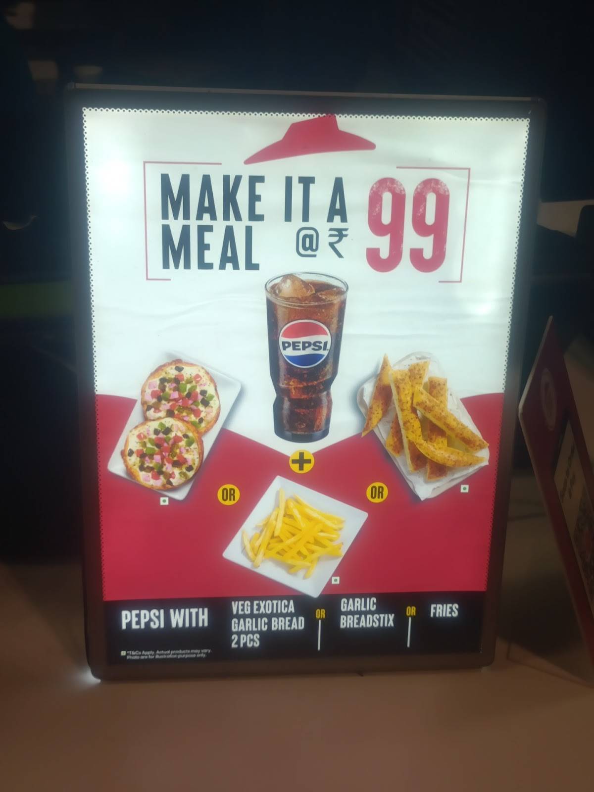 Pizza Hut Vijayanagara, Mysore menu