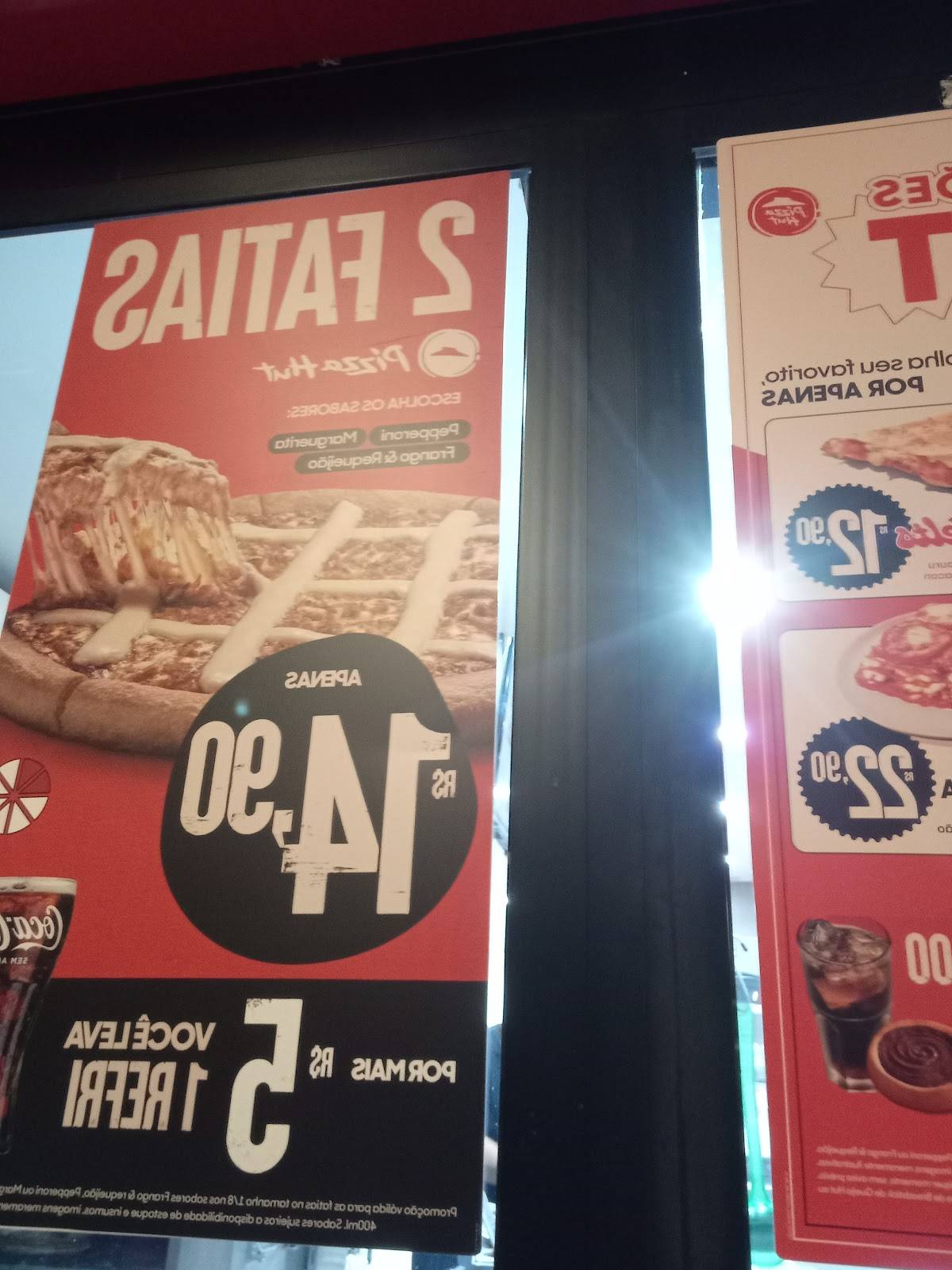 Pizza Hut cardápio