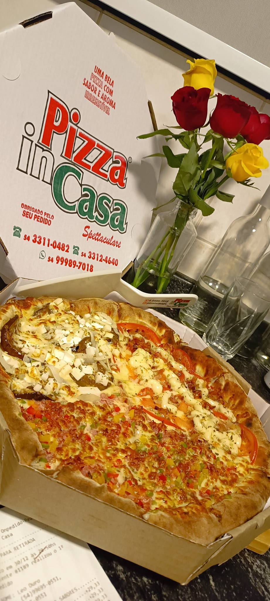 Pizza In Casa cardápio