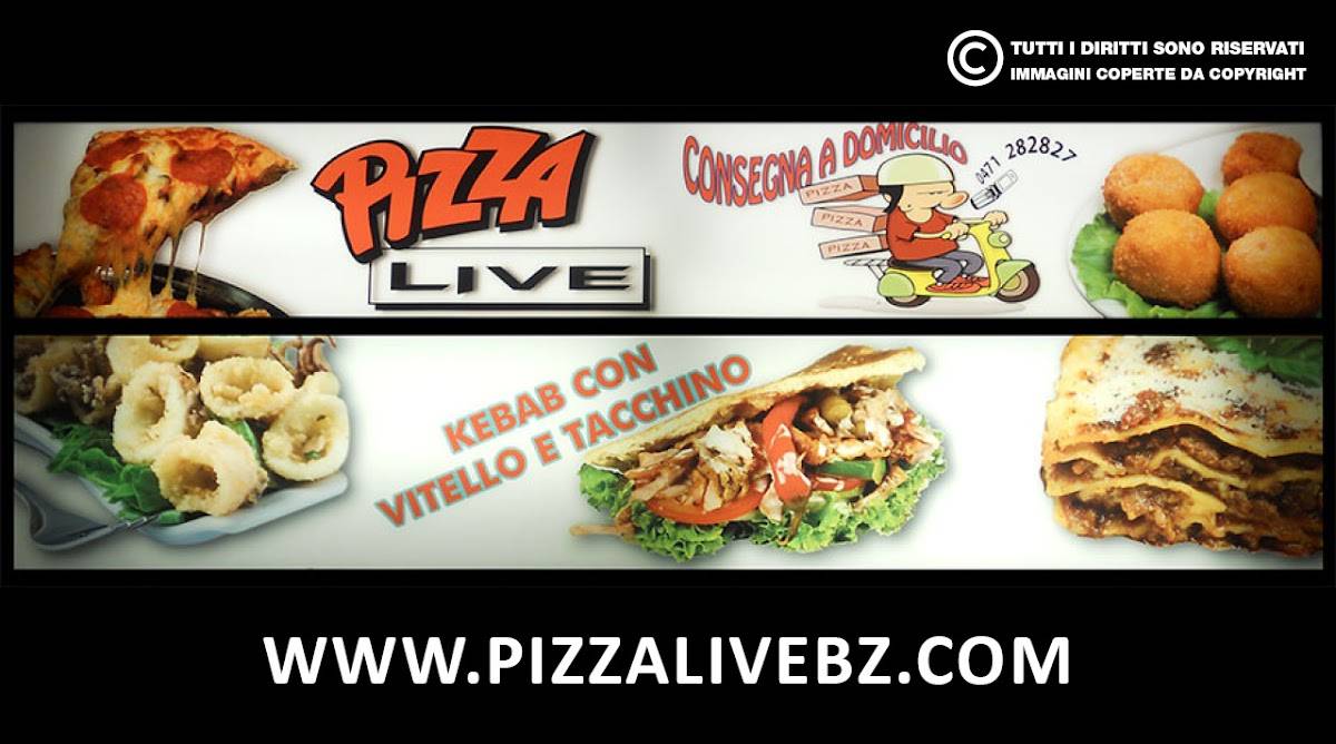 Menu di Pizza Live 