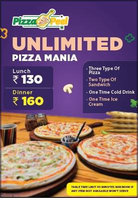 Pizza Peel menu