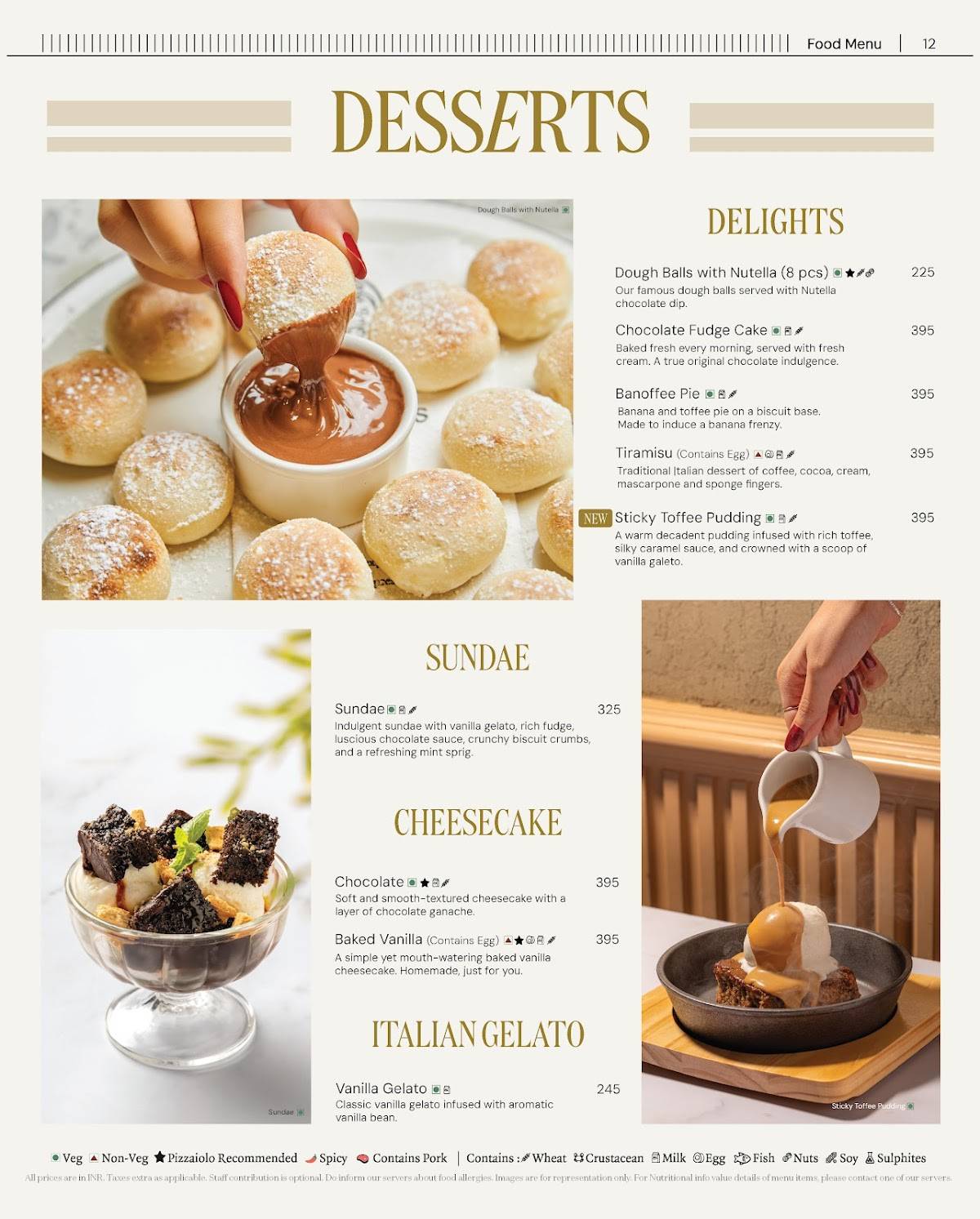 PizzaExpress menu
