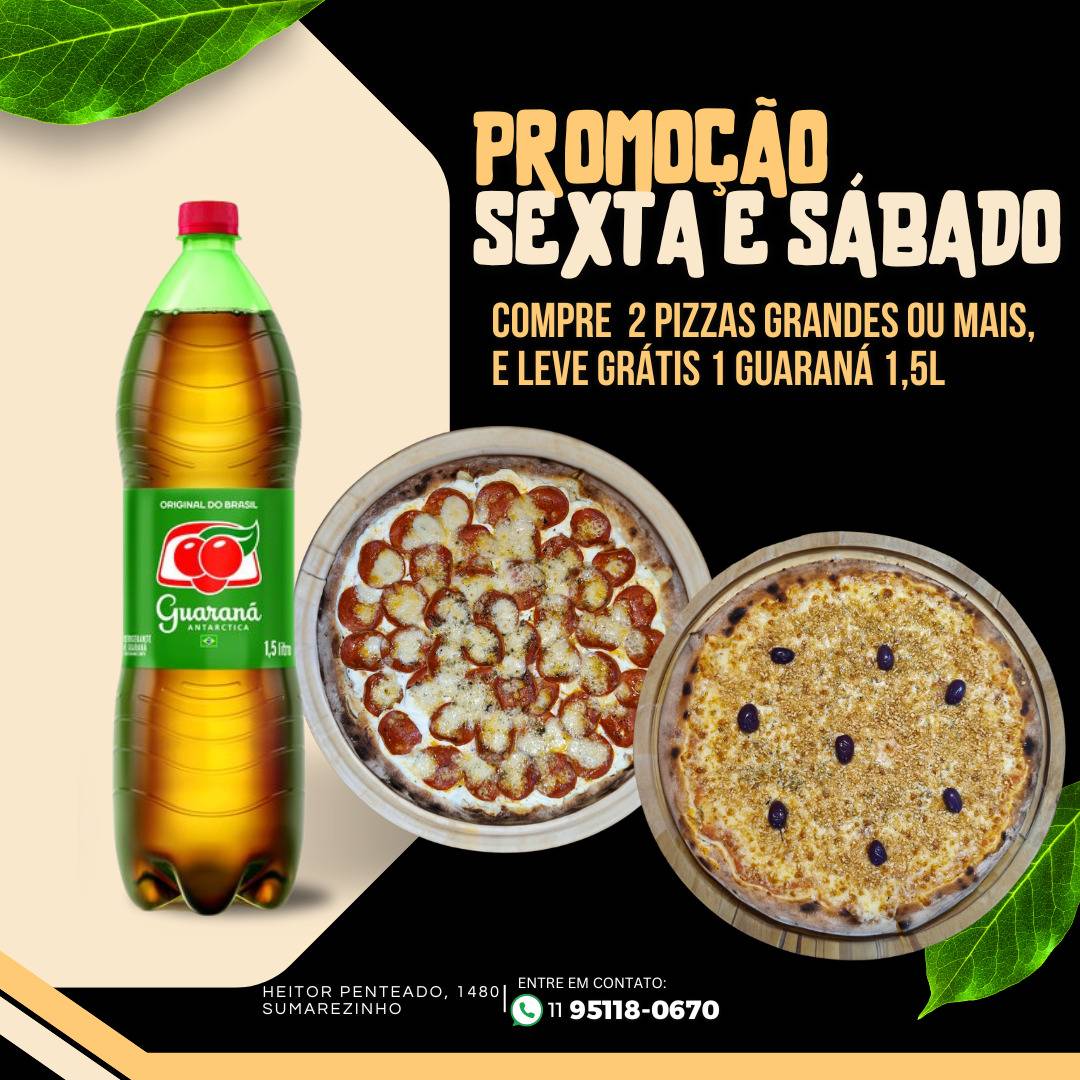 Pizzaria By Night cardápio