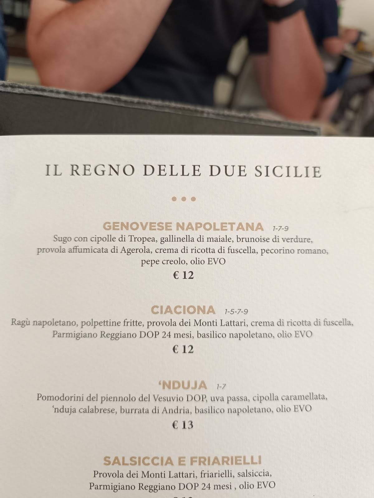 Menu di Acunzo Pizzeria 