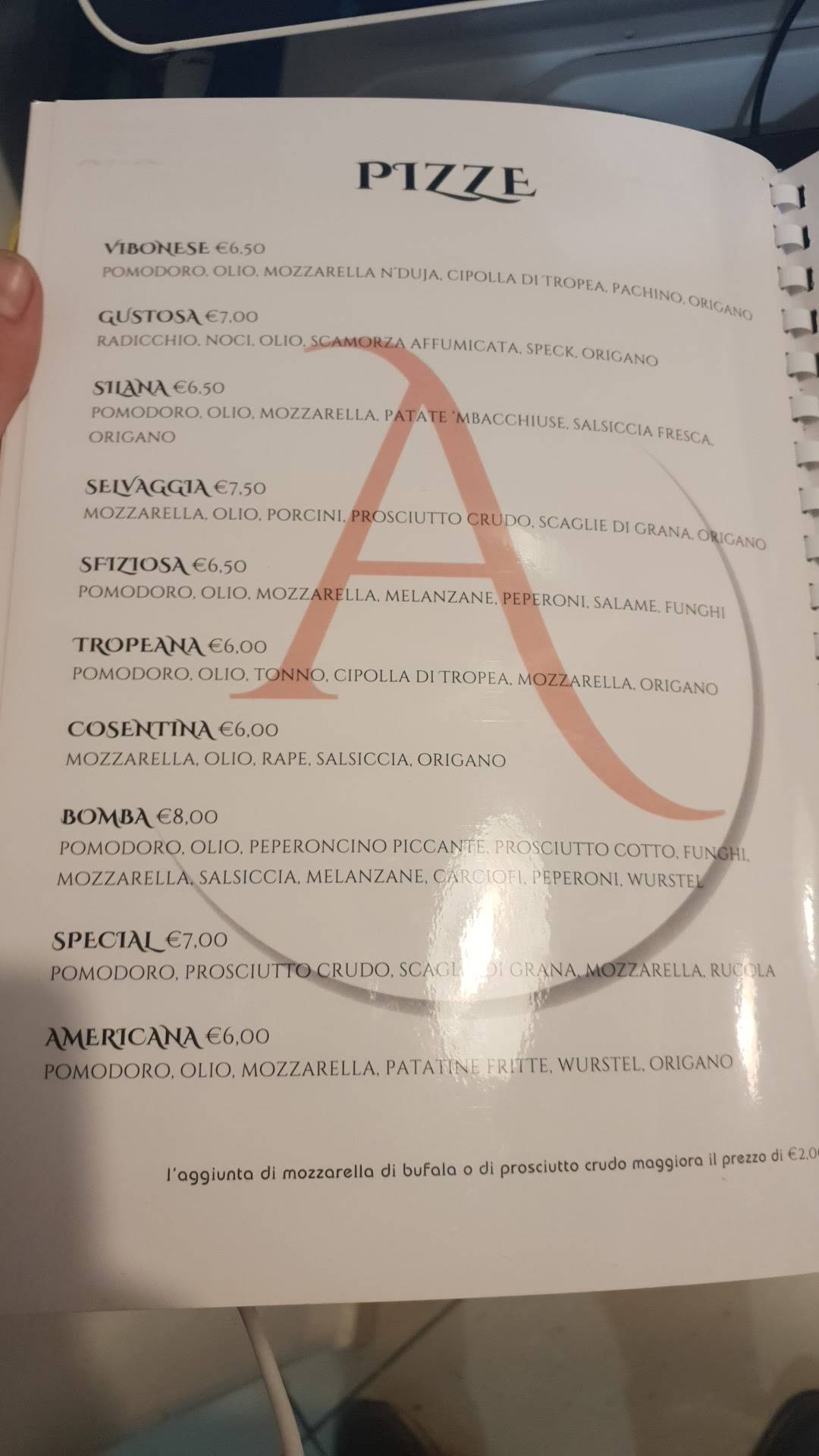 Menu di Alessandro 