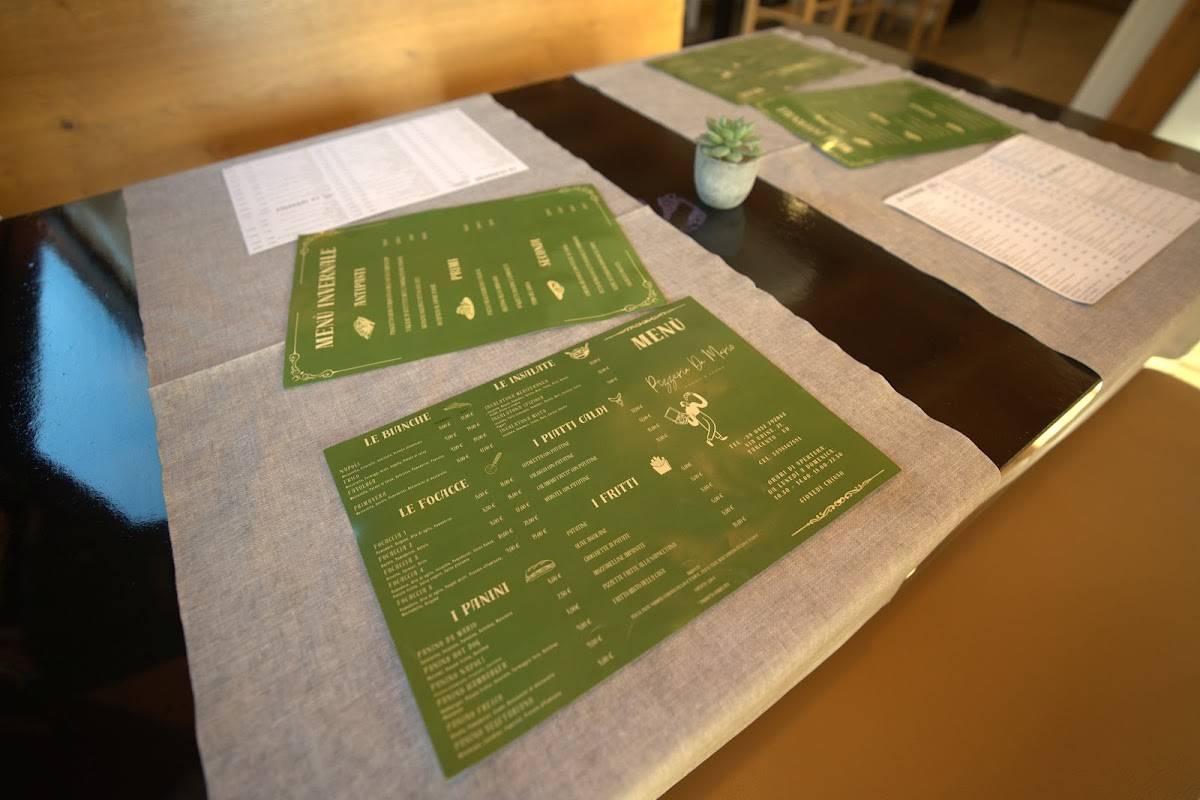 Menu di Pizzeria Da Mario Di Favata Rosario Gioacchino 