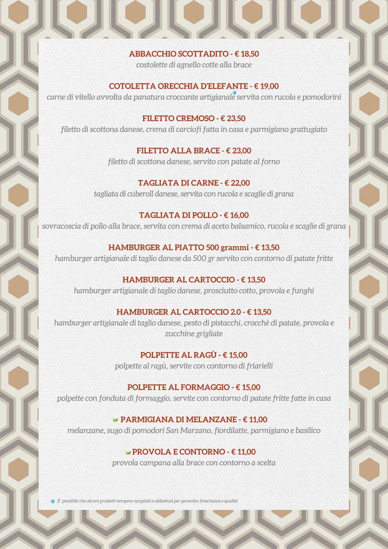 Menu di Mama Eat - Napoli 