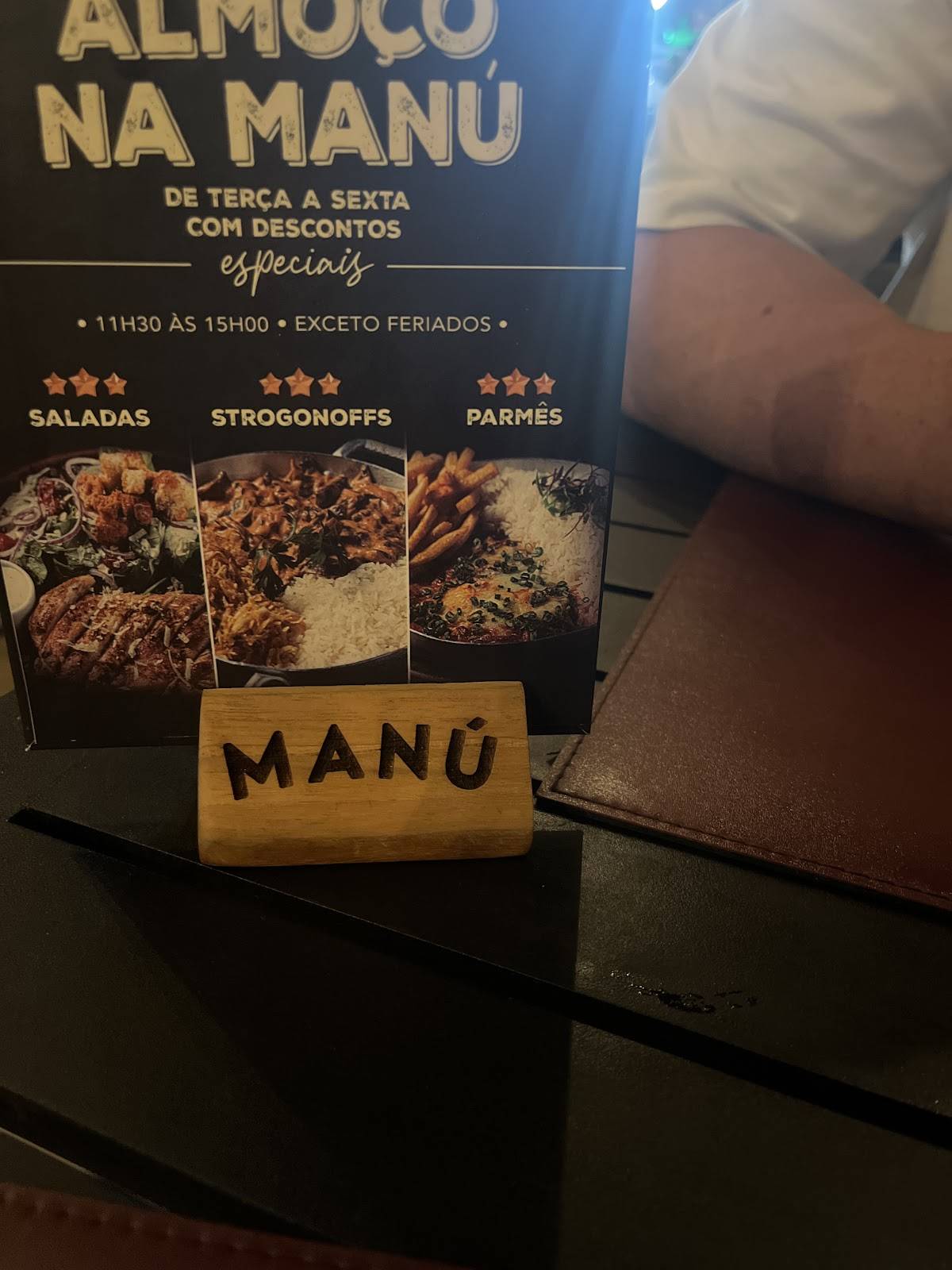 Manú Café Bakery Pizza cardápio