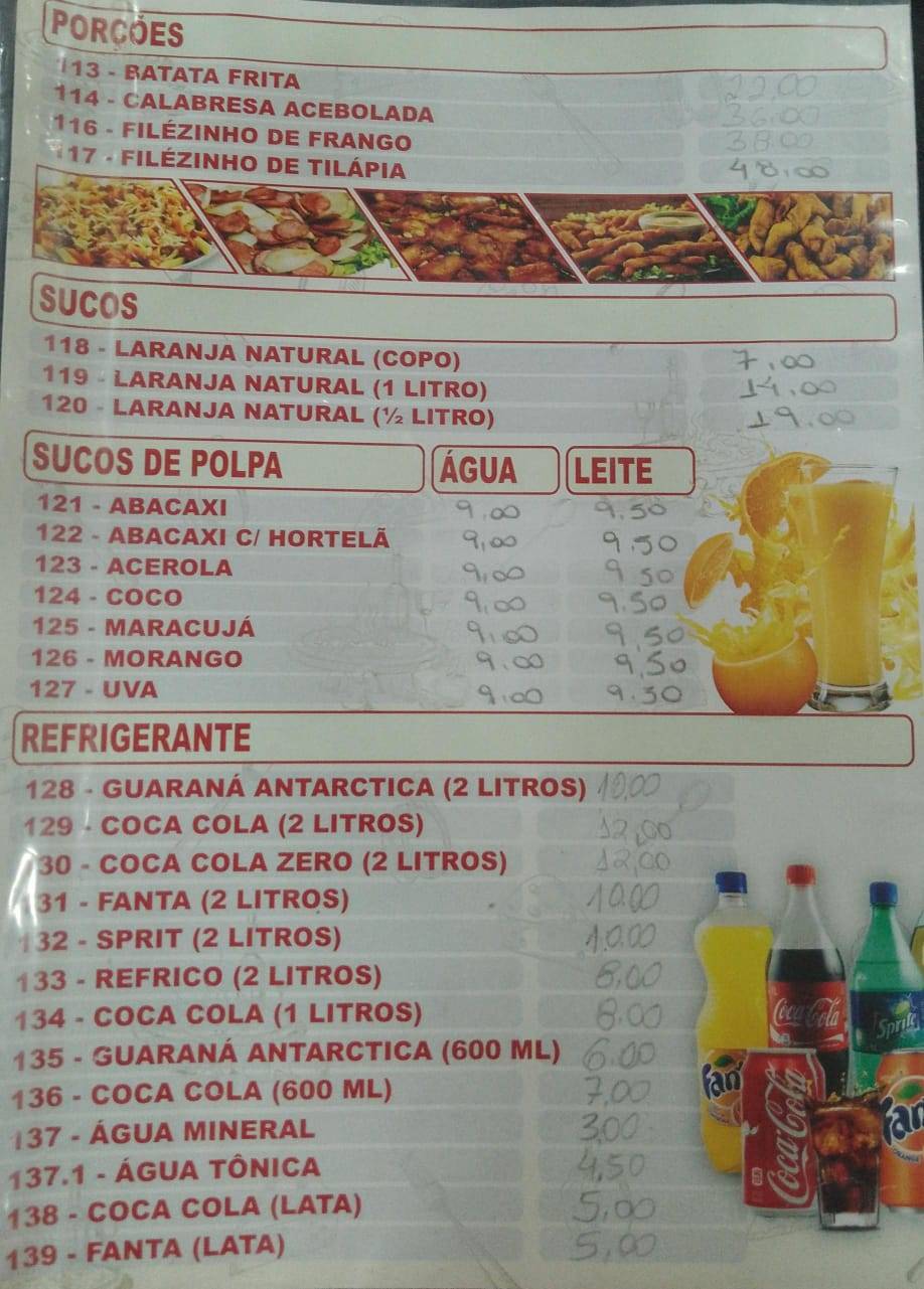 Pizzaria Bella Pizza cardápio