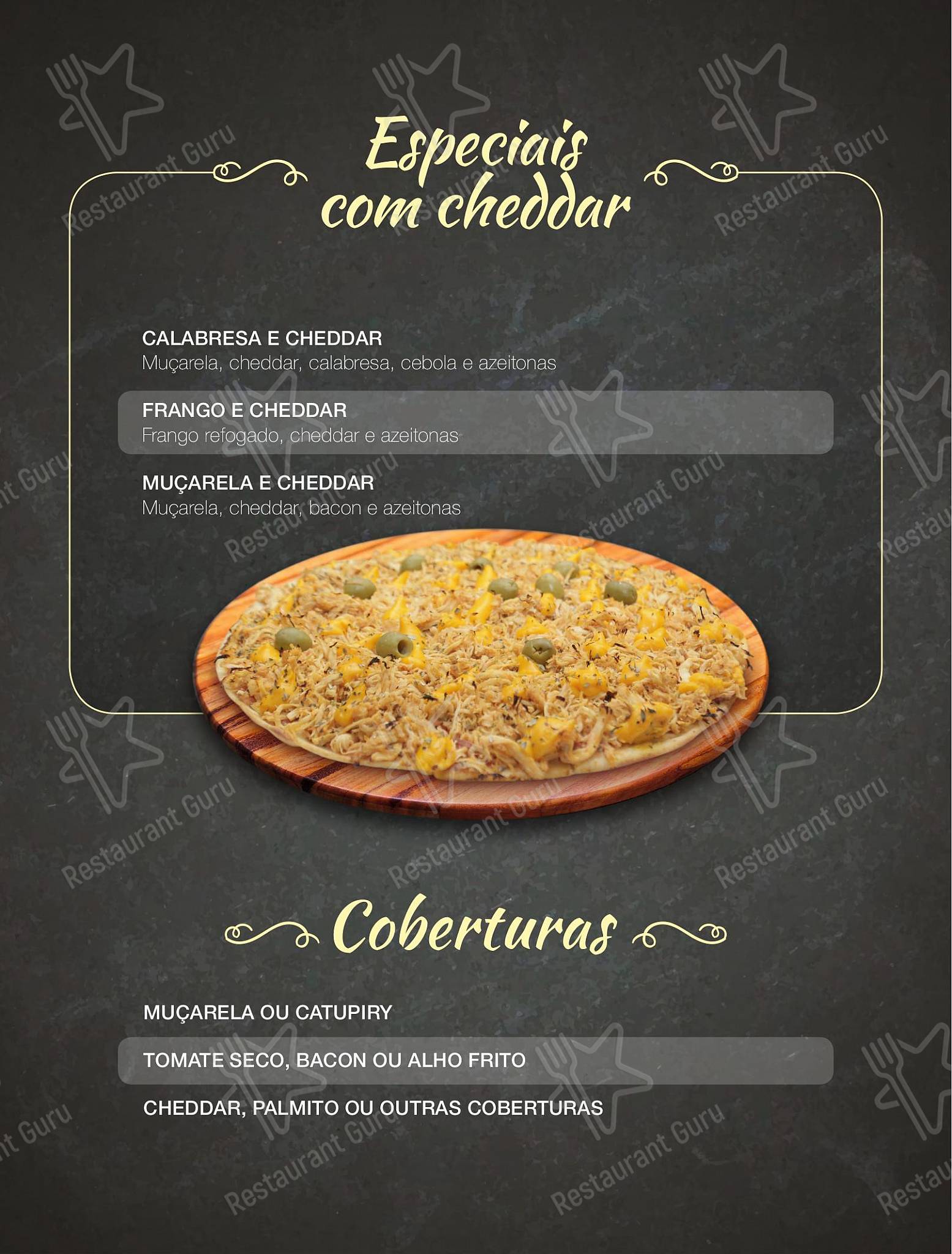 Pizzaria Tio Pedro - Menu