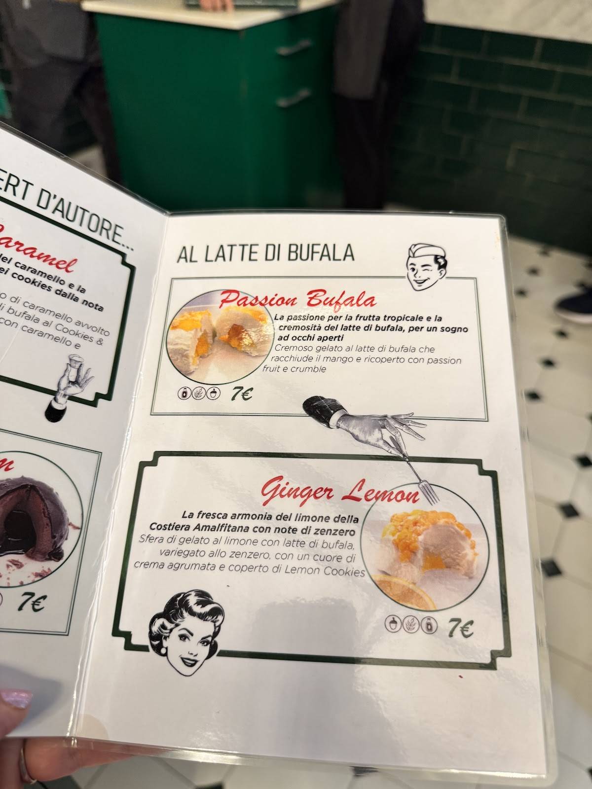 Menu di Pizzeria Capuano's - Londonio 
