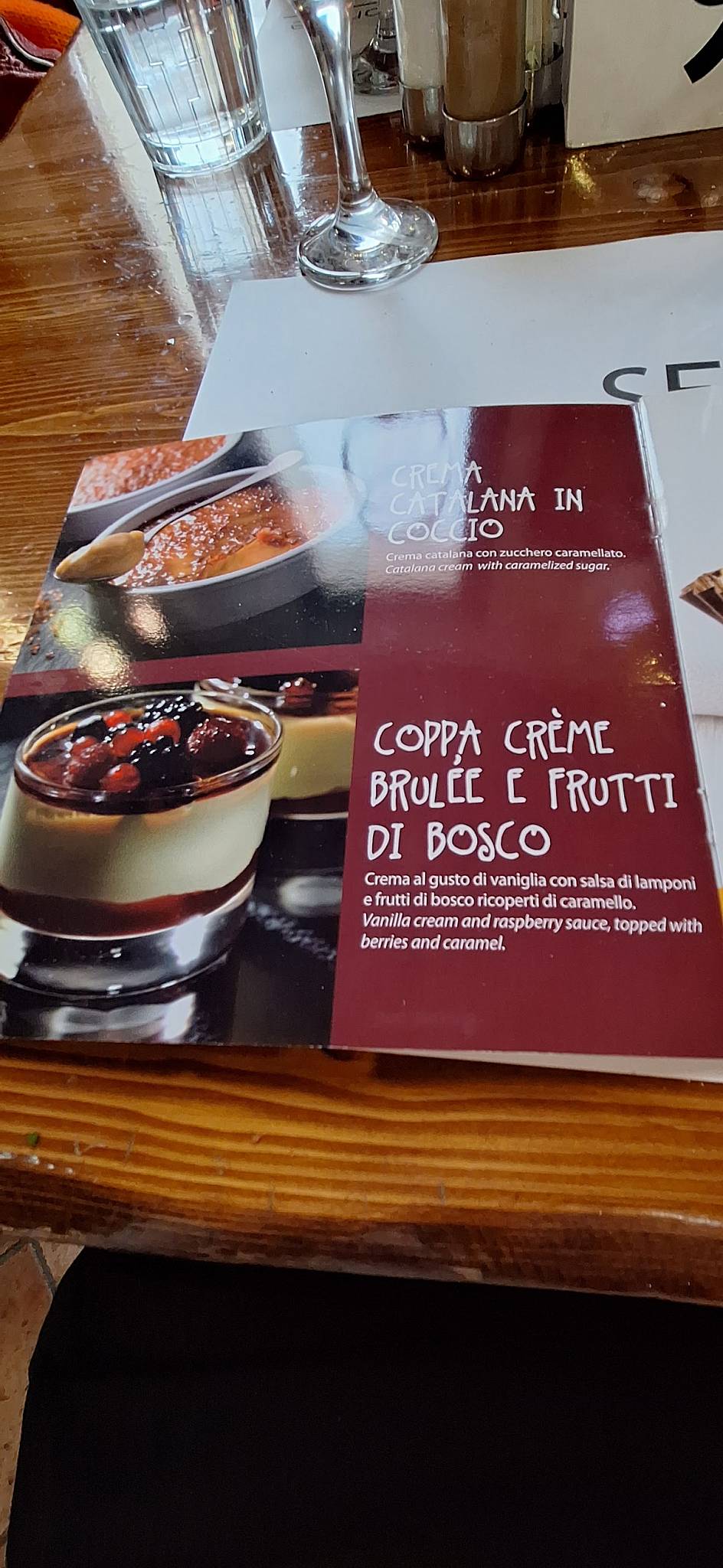 Menu di Pizzeria Ristorante Serenella 