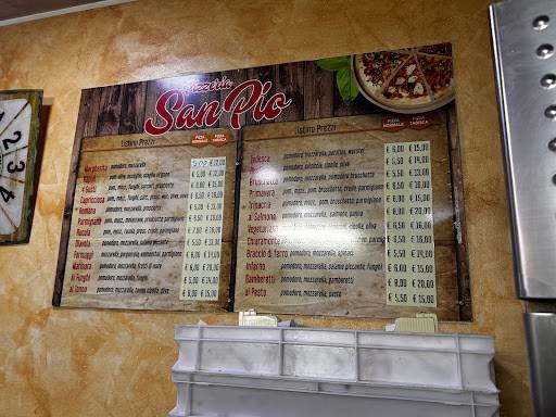 Menu di Pizzeria San Pio Di Marotta Calogero & C. Snc 