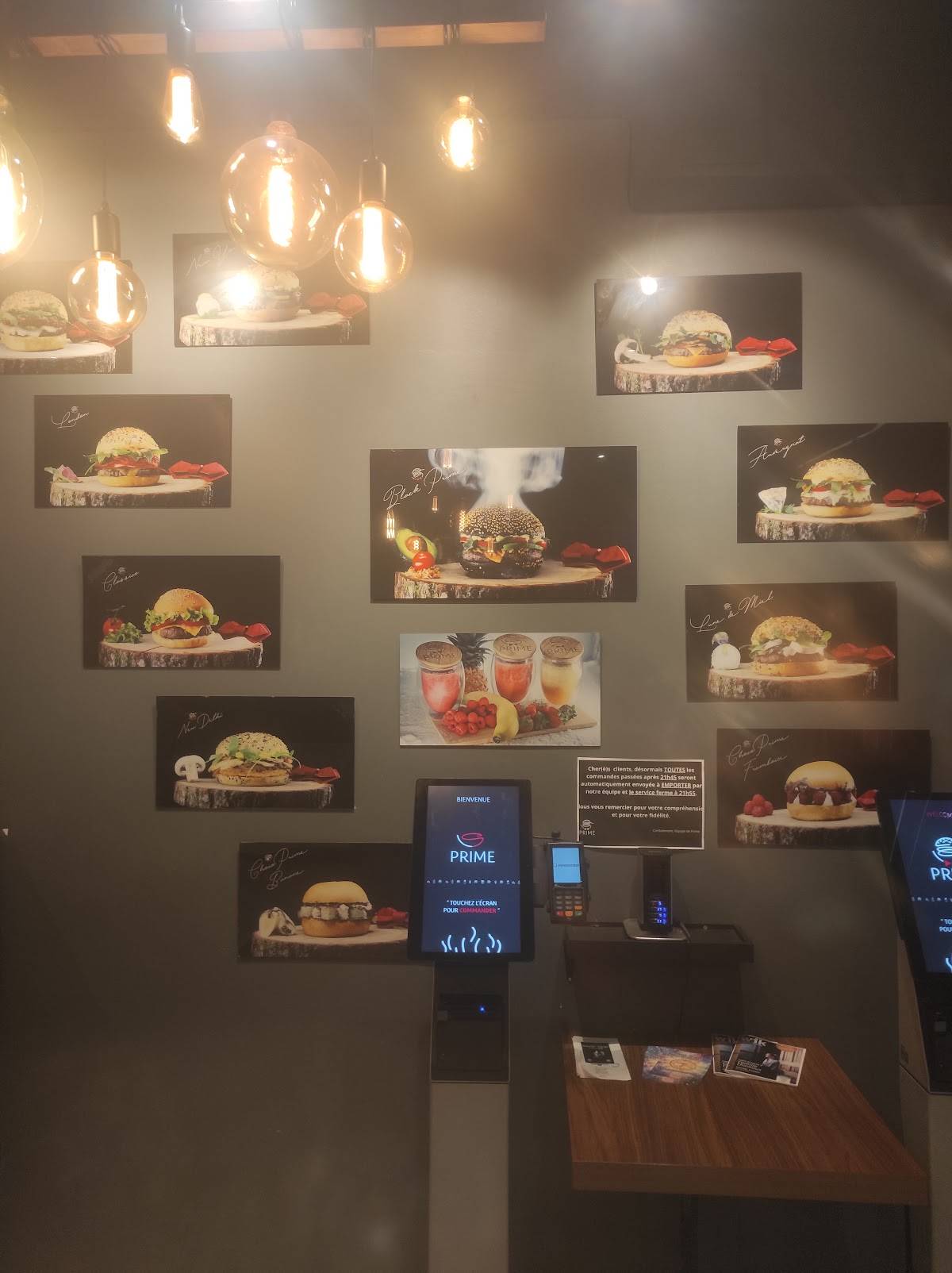 Menu de Prime