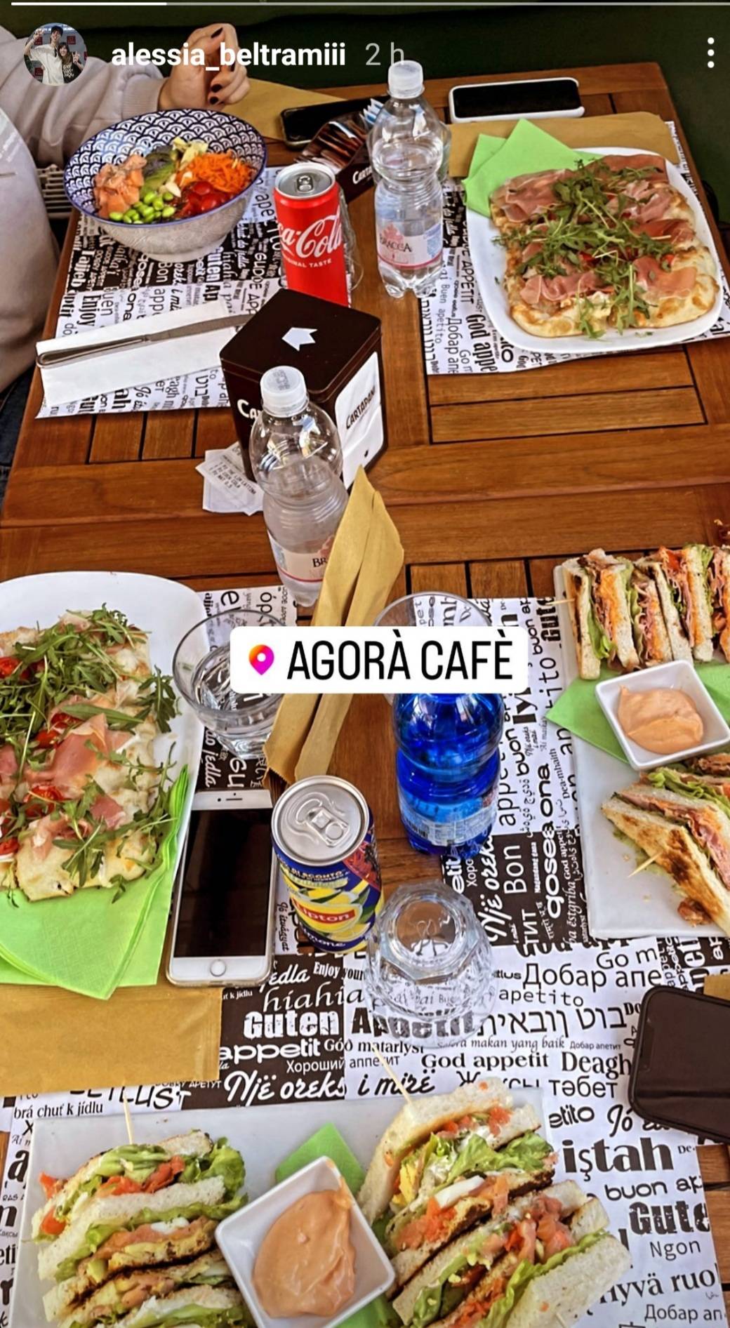 Menu di Agorà Cafè 