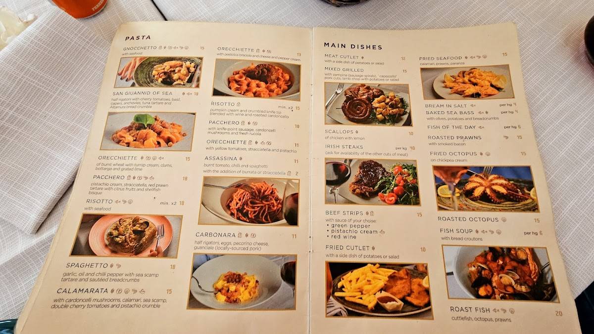 Menu di Alterno - Ristorante e American Bar Bari 