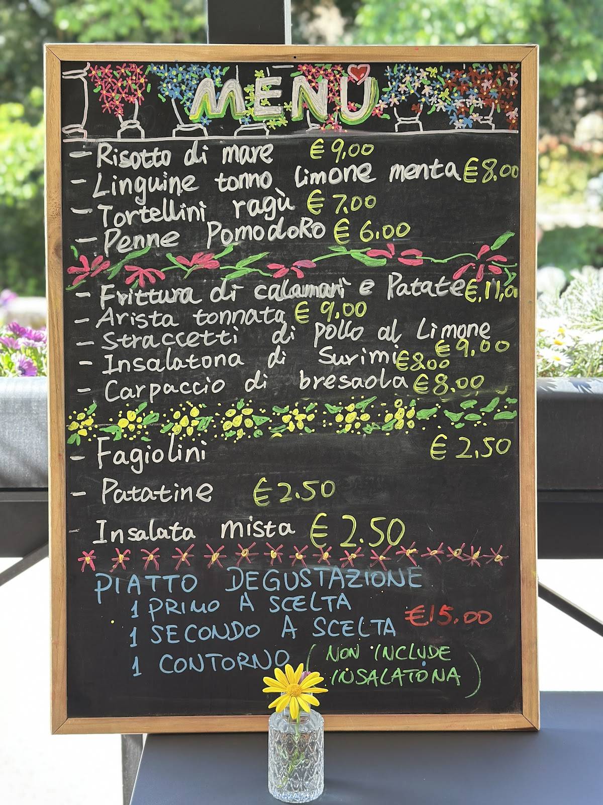 Menu di Bar Penco 
