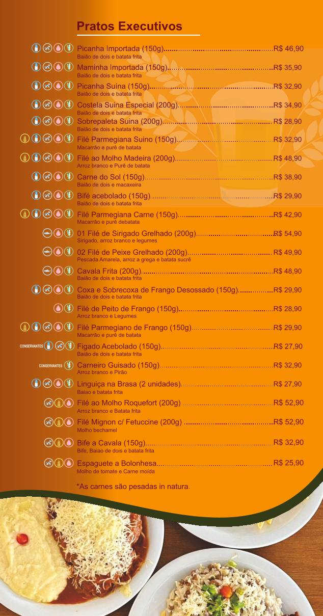 Boteco do Ciço cardápio