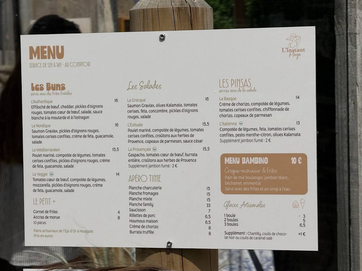 Menu de L'inéluctable