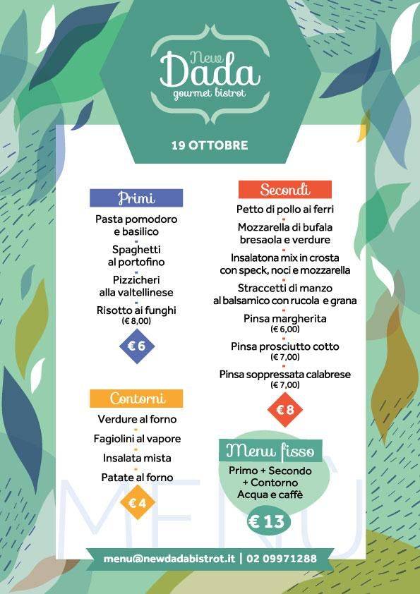 Menu di Black Moon Bristrot 